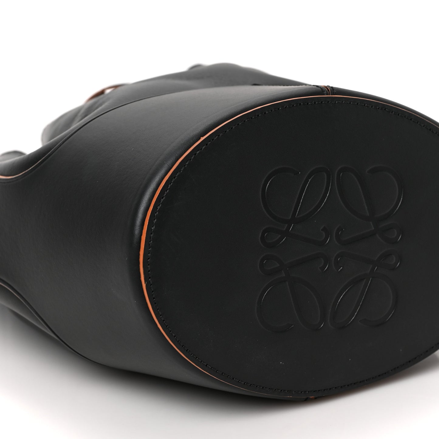 Nappa Calfskin Small Balloon Bag Black