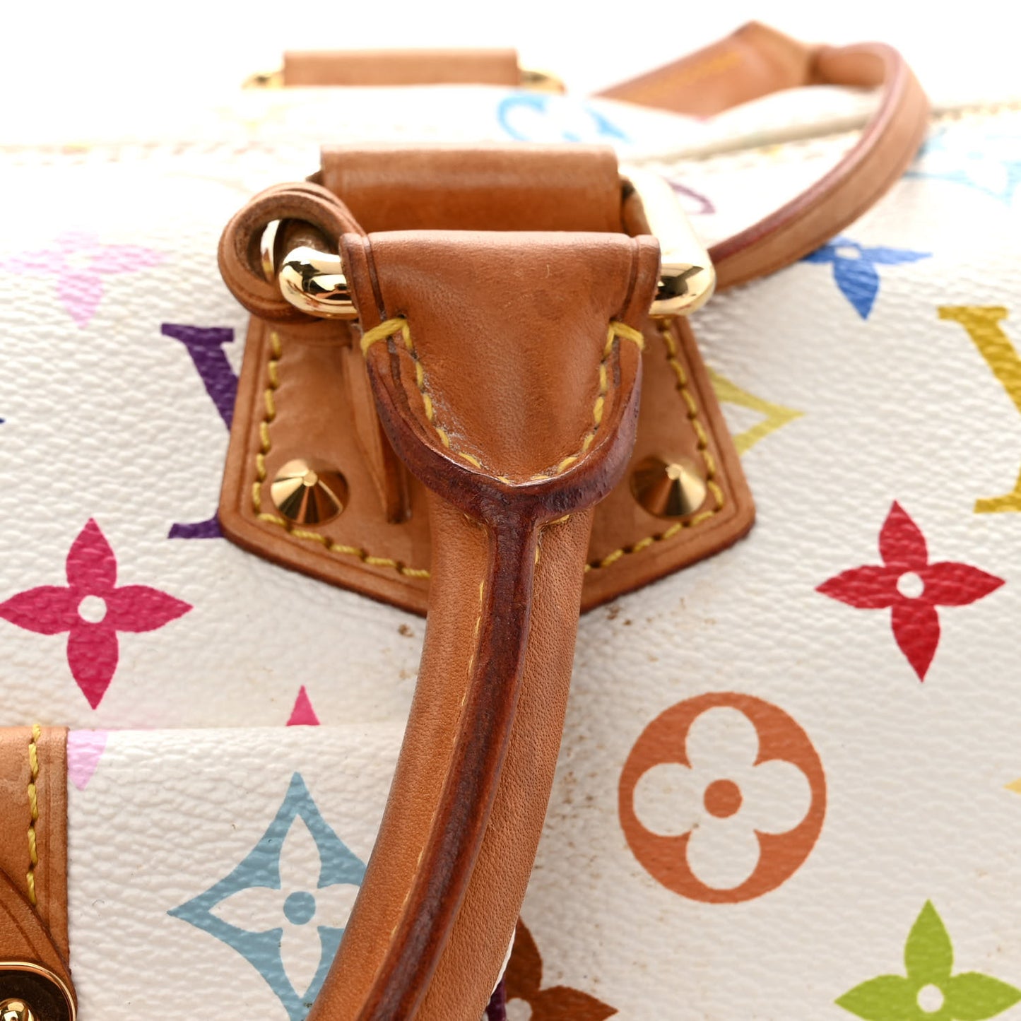 Monogram Multicolor Speedy 30 White