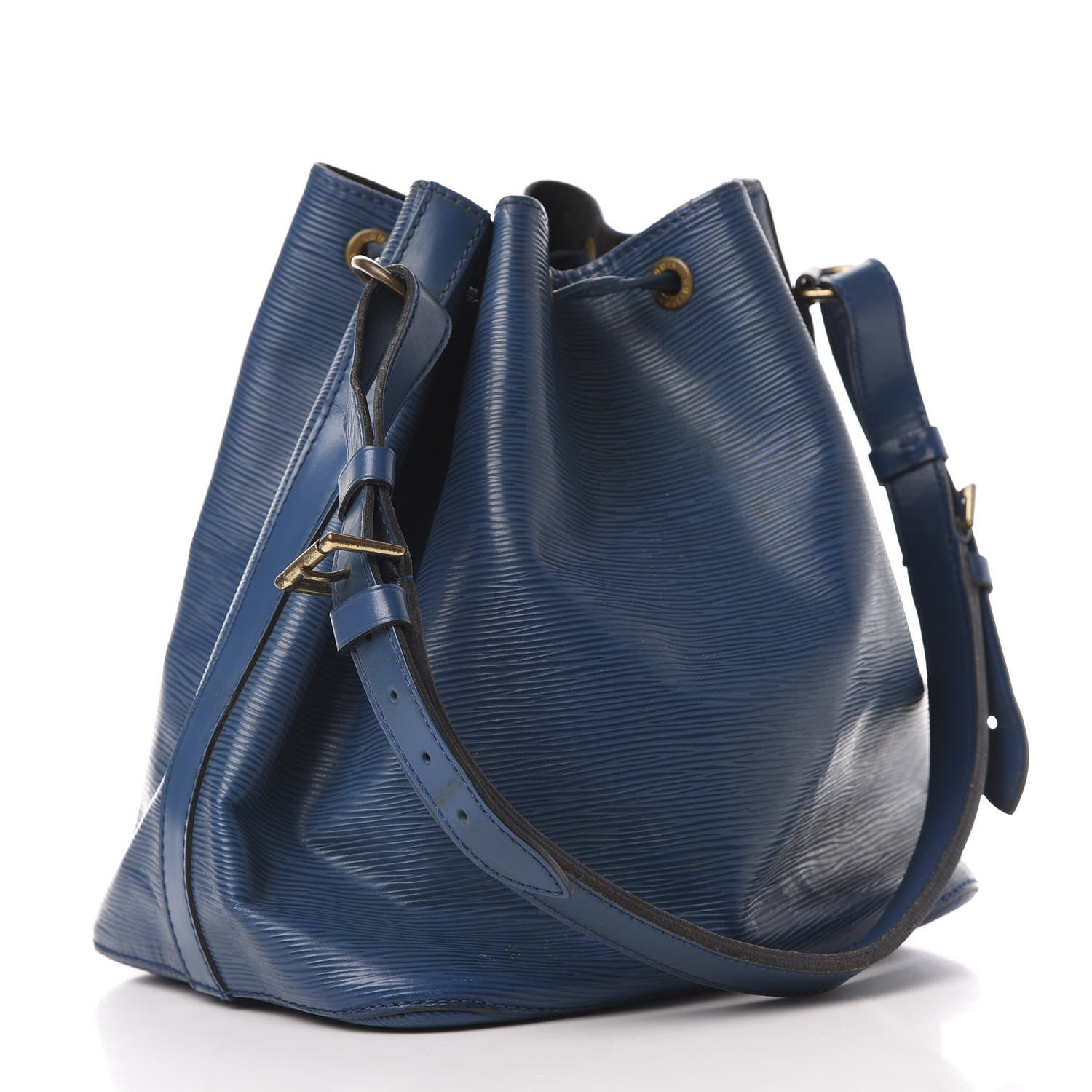 Louis Vuitton Epi Petit Noe Cyan 3 of 15