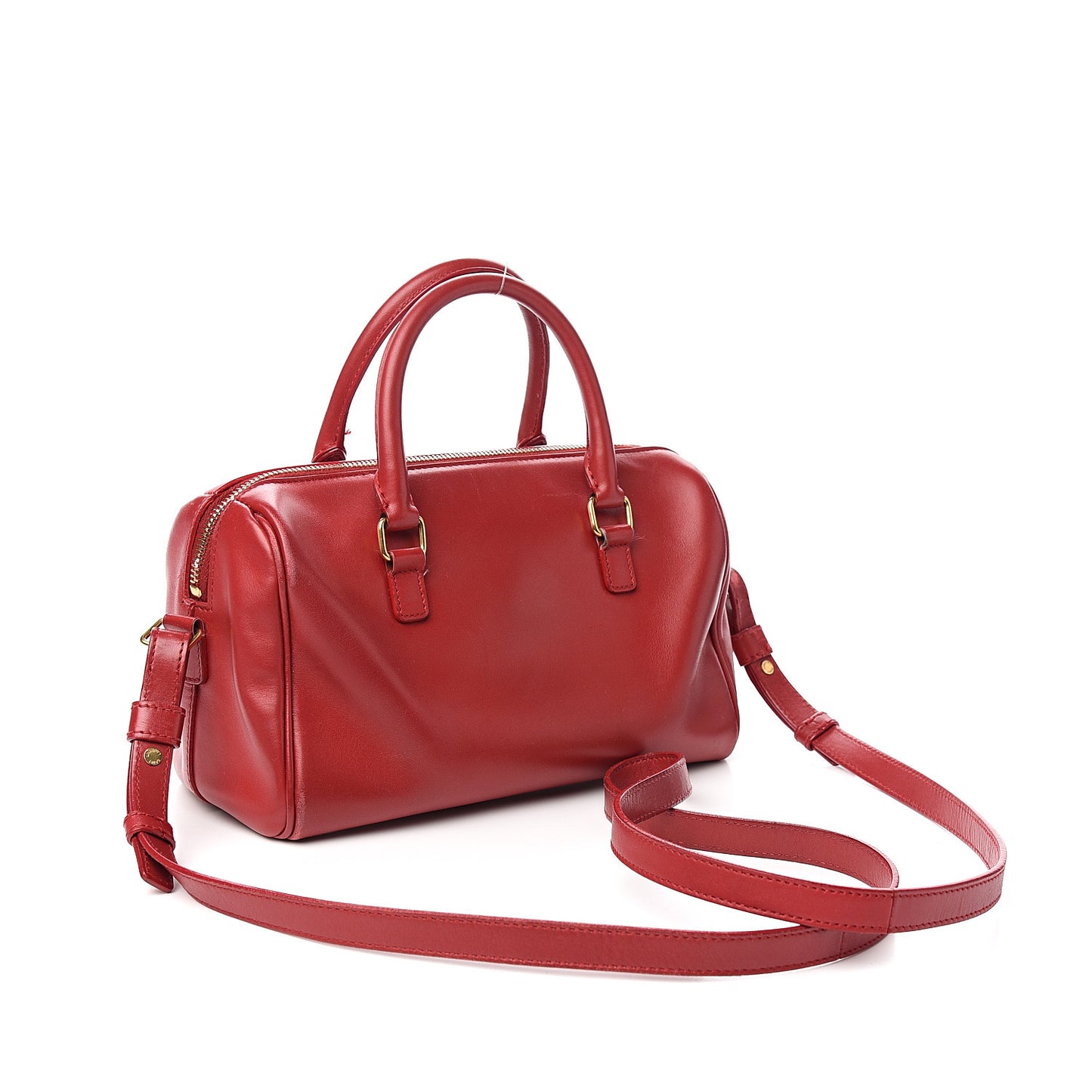 Calfskin Classic Baby Duffle Red