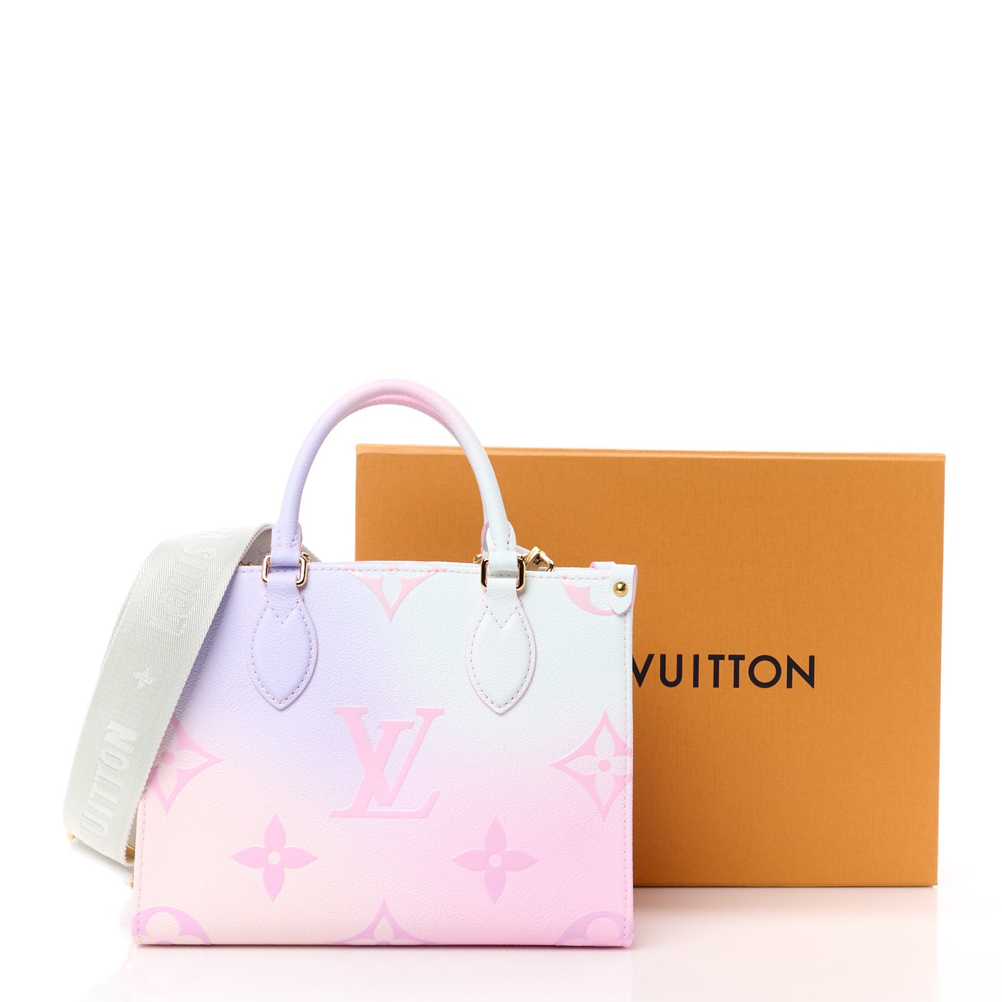 Monogram Giant Spring In The City Onthego PM Sunrise Pastel