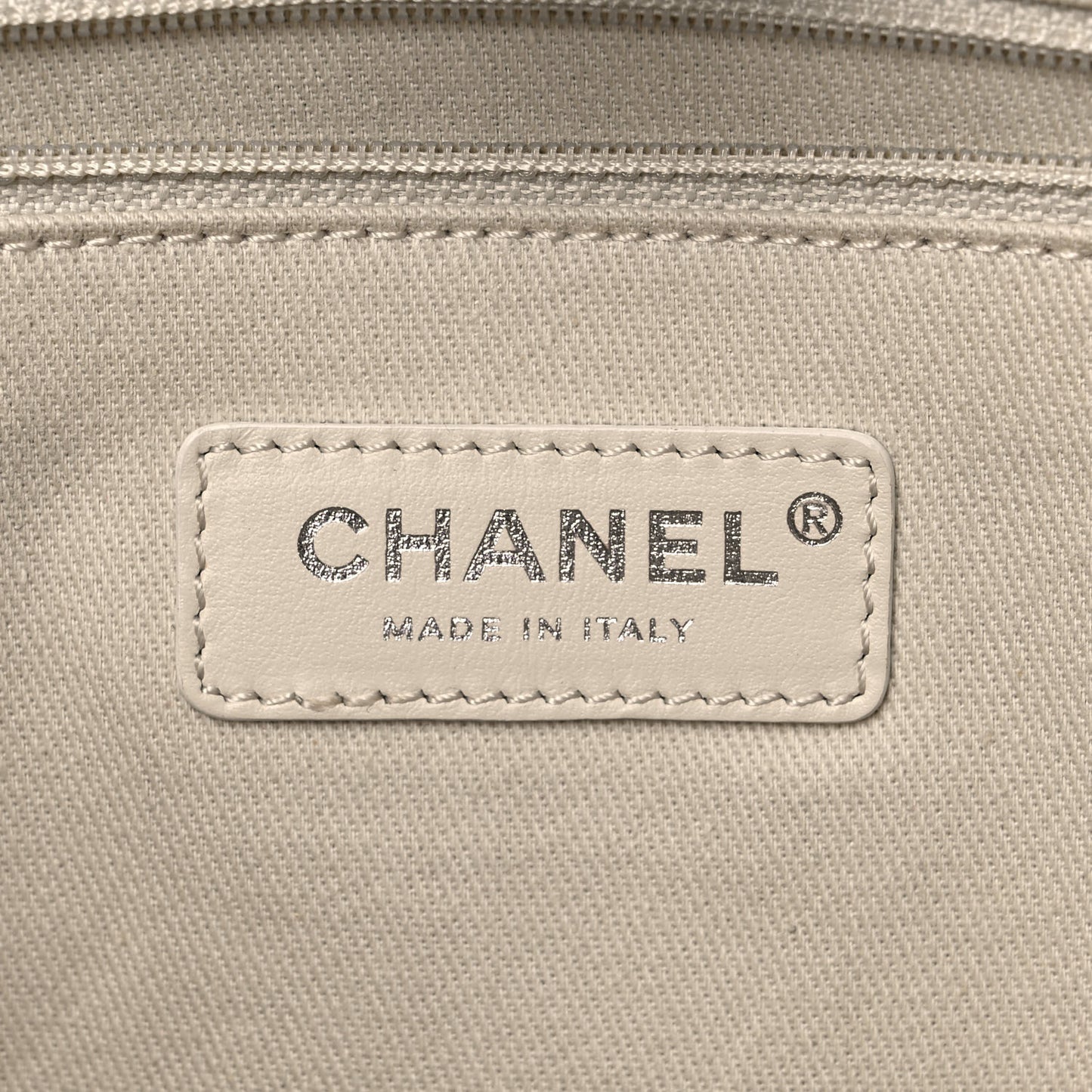 Mixed Fibers Small Deauville Tote Light Grey