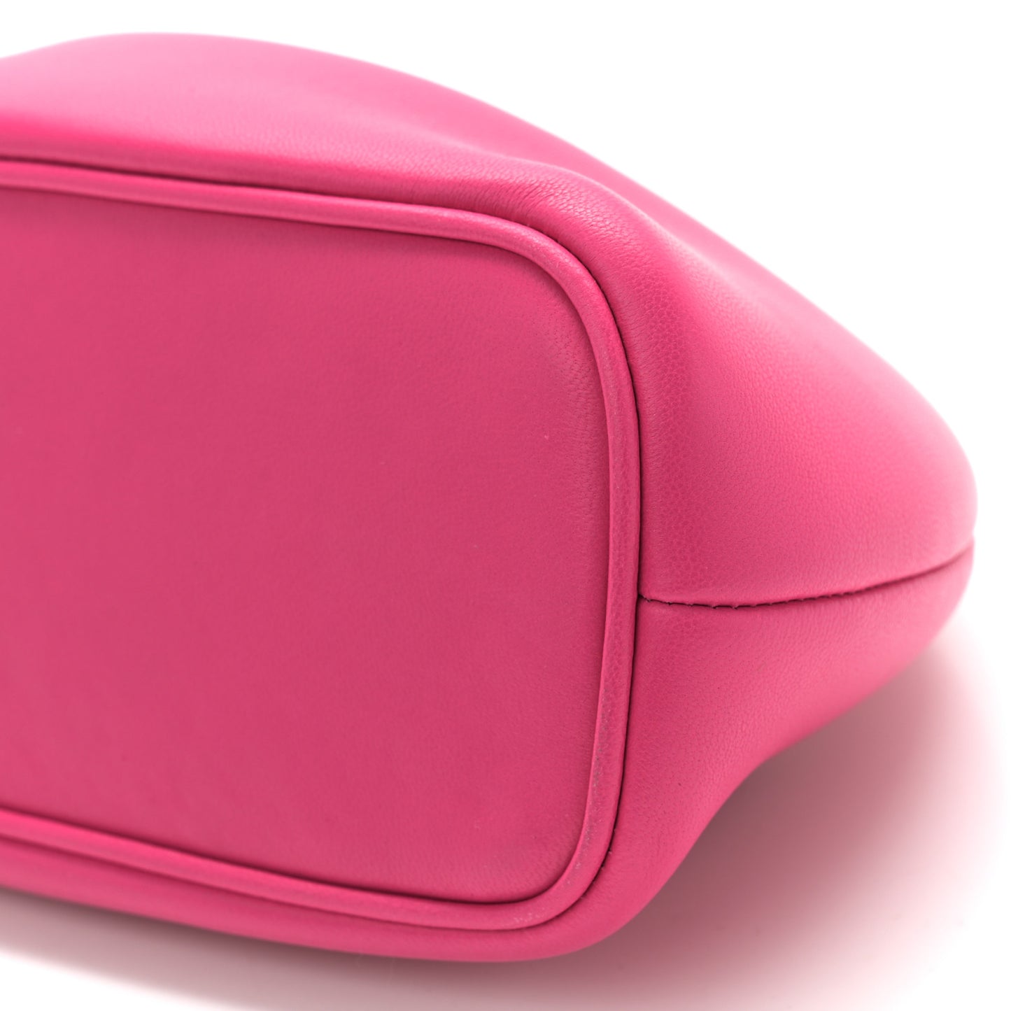 Calfskin Le Petit Calino Ring Top Handle Bag Pink