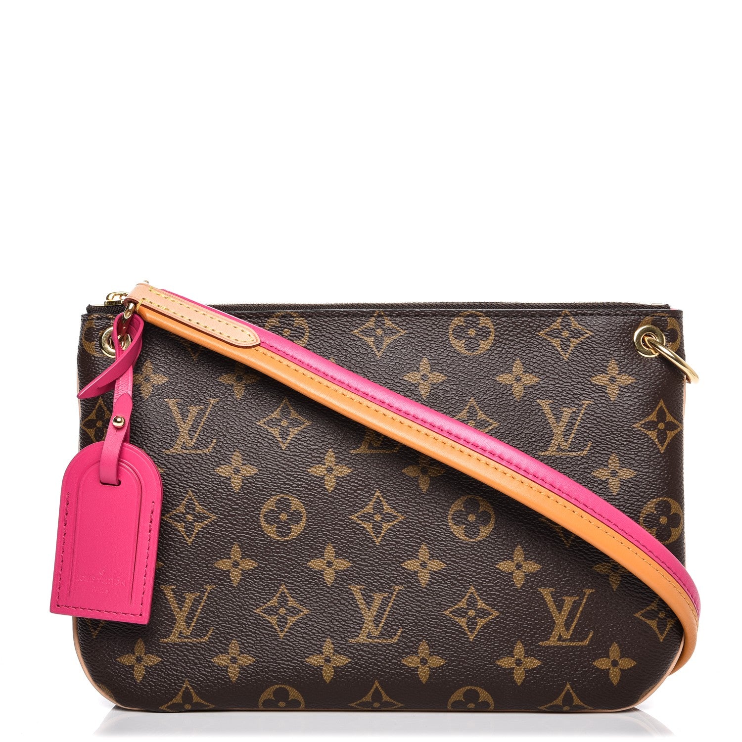 Louis Vuitton モノグラム ハンドバッグ Louis Vuitton Black Monogram Multicolore Shirley Bag ○ Labellov