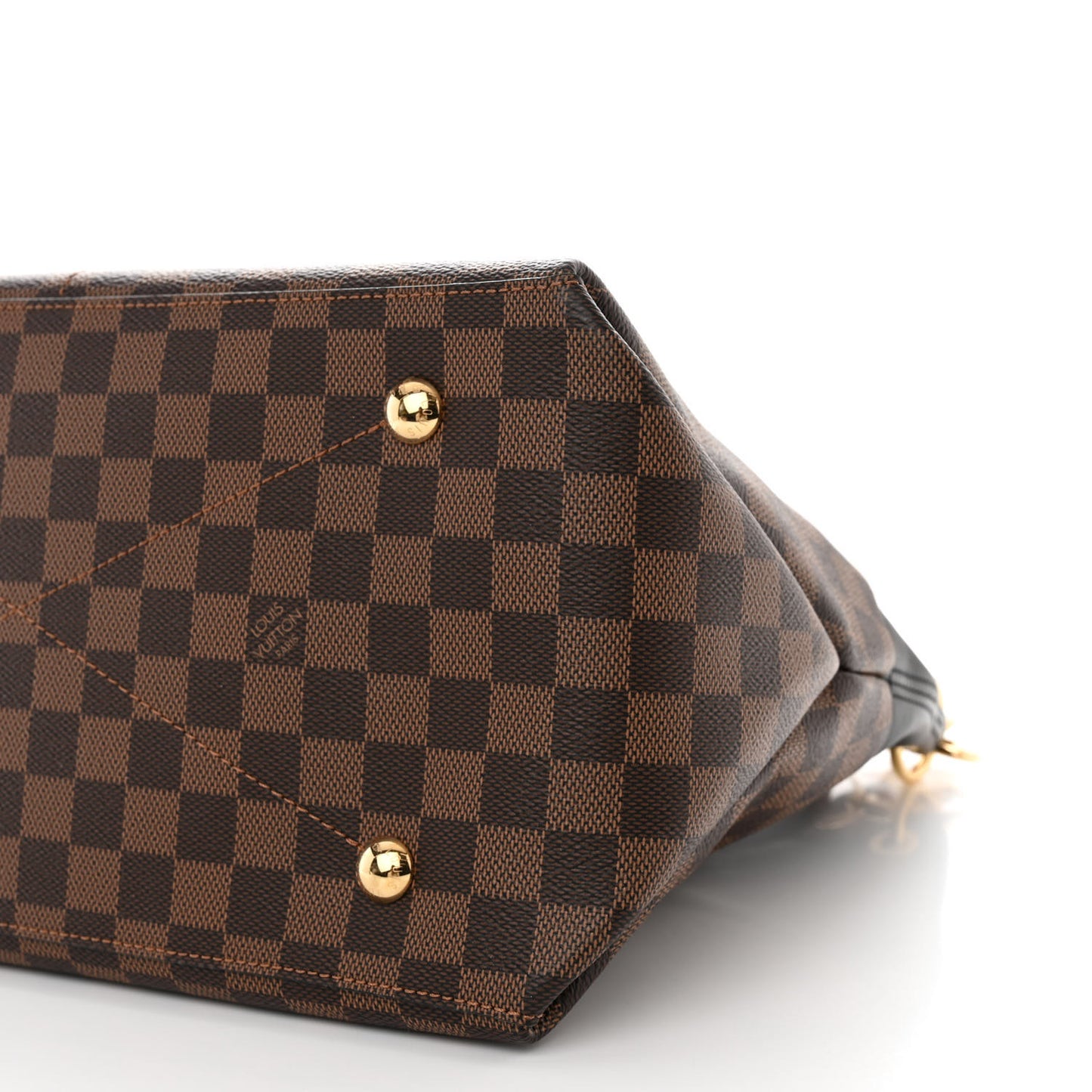 Damier Ebene Calfskin Maida Black