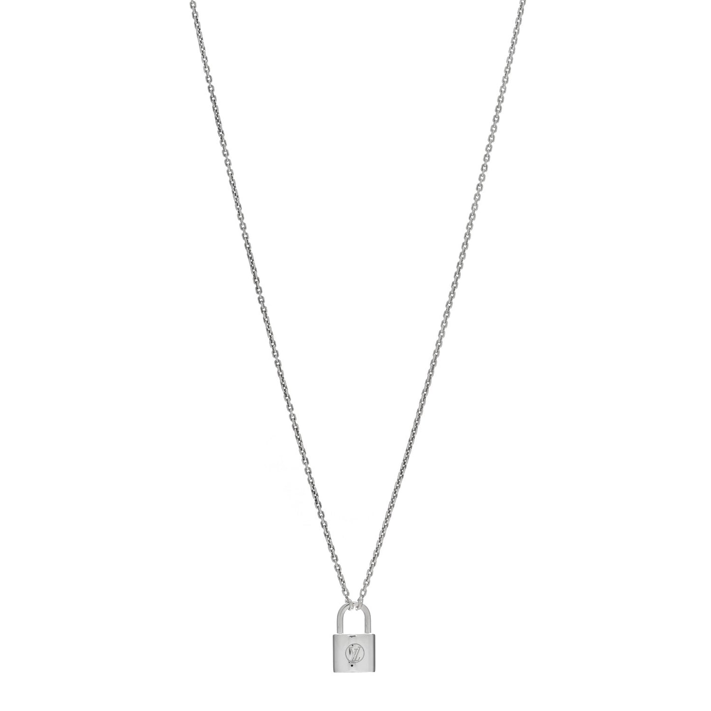 Sterling Silver Lockit Necklace