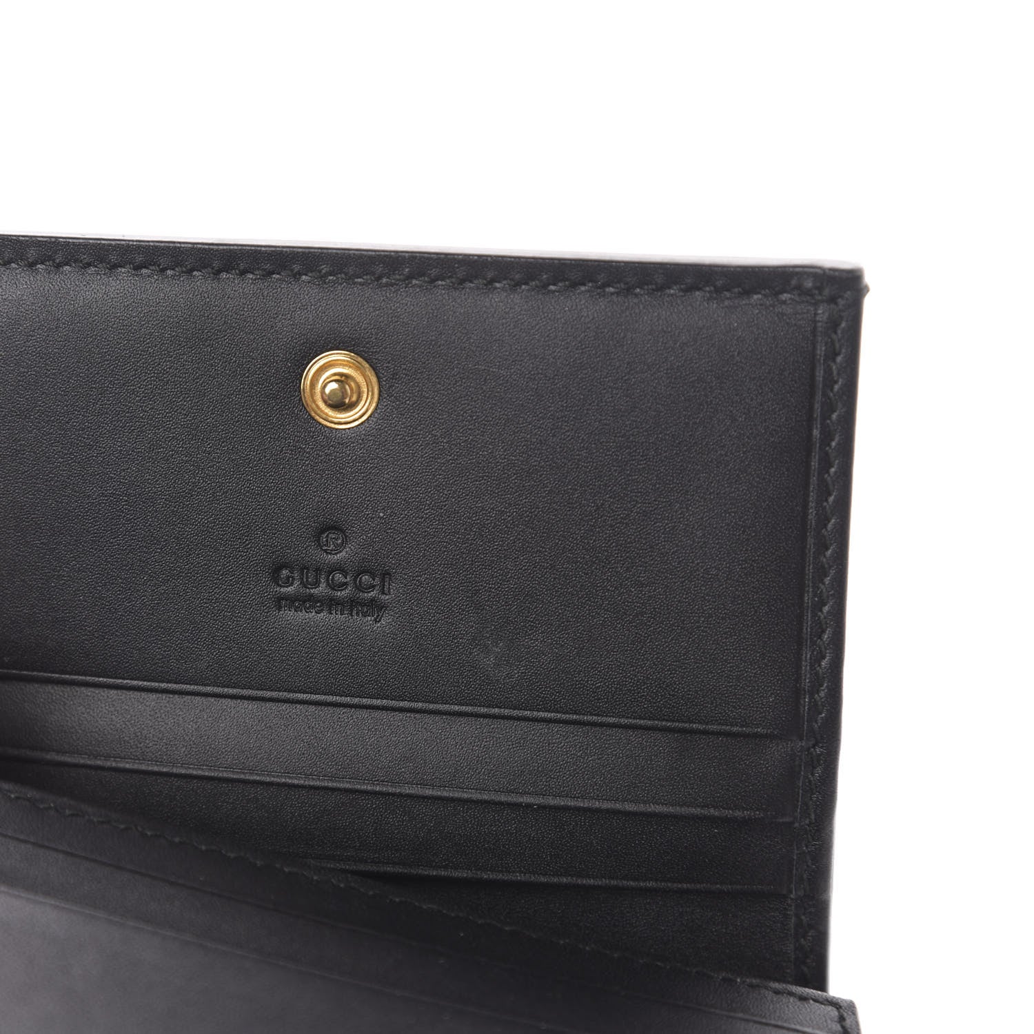 Gucci GG Supreme Monogram Bee Print Card Case 6 of 6