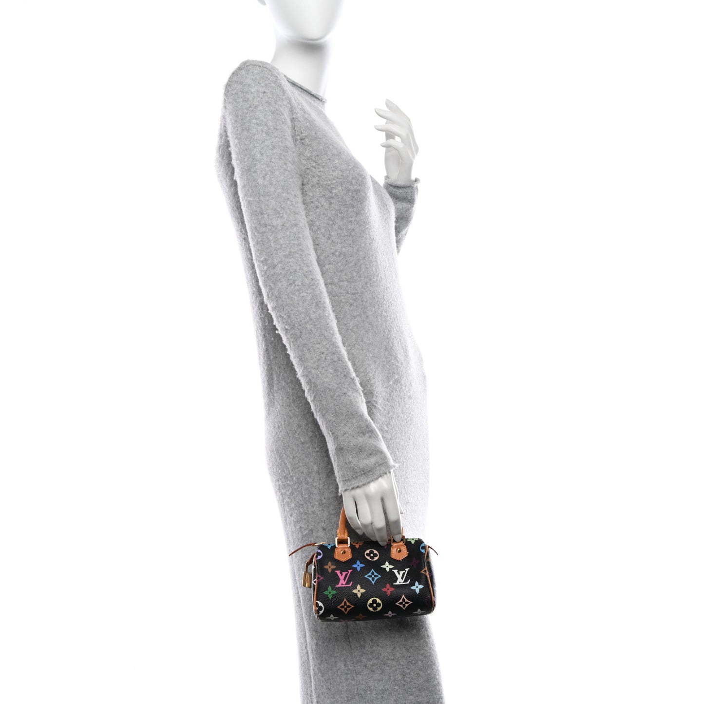 Monogram Multicolor Mini Sac HL Speedy Black