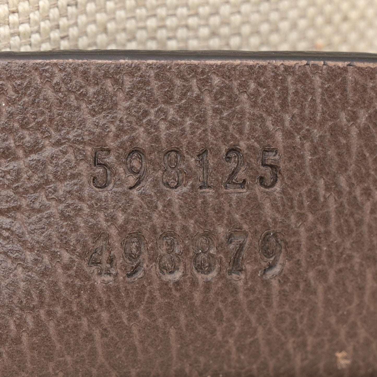 GG Supreme Monogram Web Small Ophidia Half Moon Hobo Brown