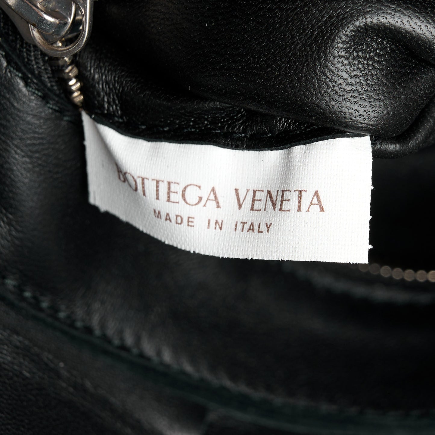 Lambskin Maxi Intrecciato Cassette Crossbody Bag Black