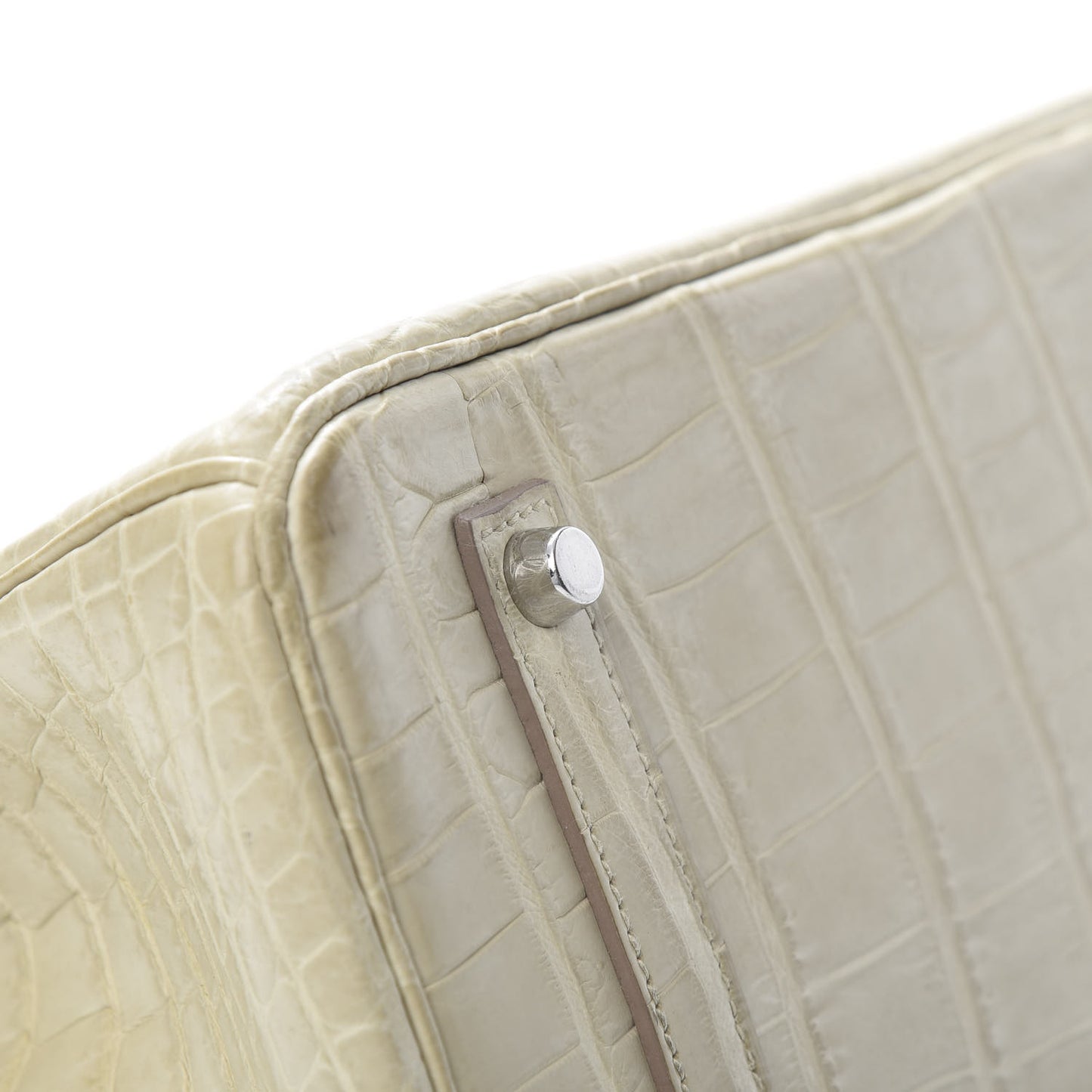 Matte Niloticus Crocodile Birkin 35 Beton