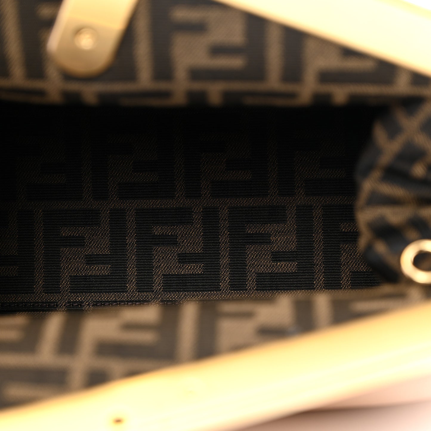 Shiny Nappa Medium Fendi First Poudre