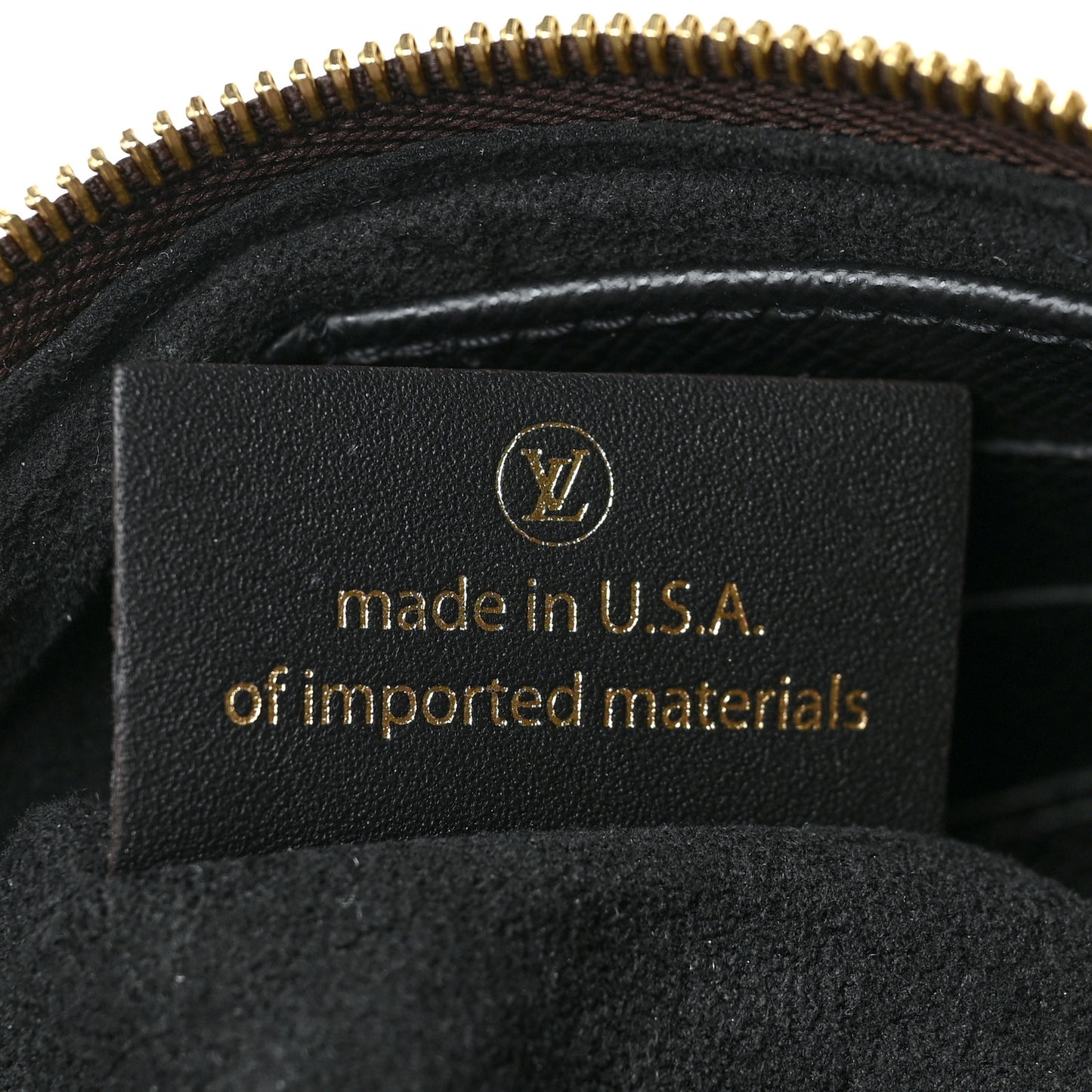 Reverse Monogram Giant Double Zip Pochette