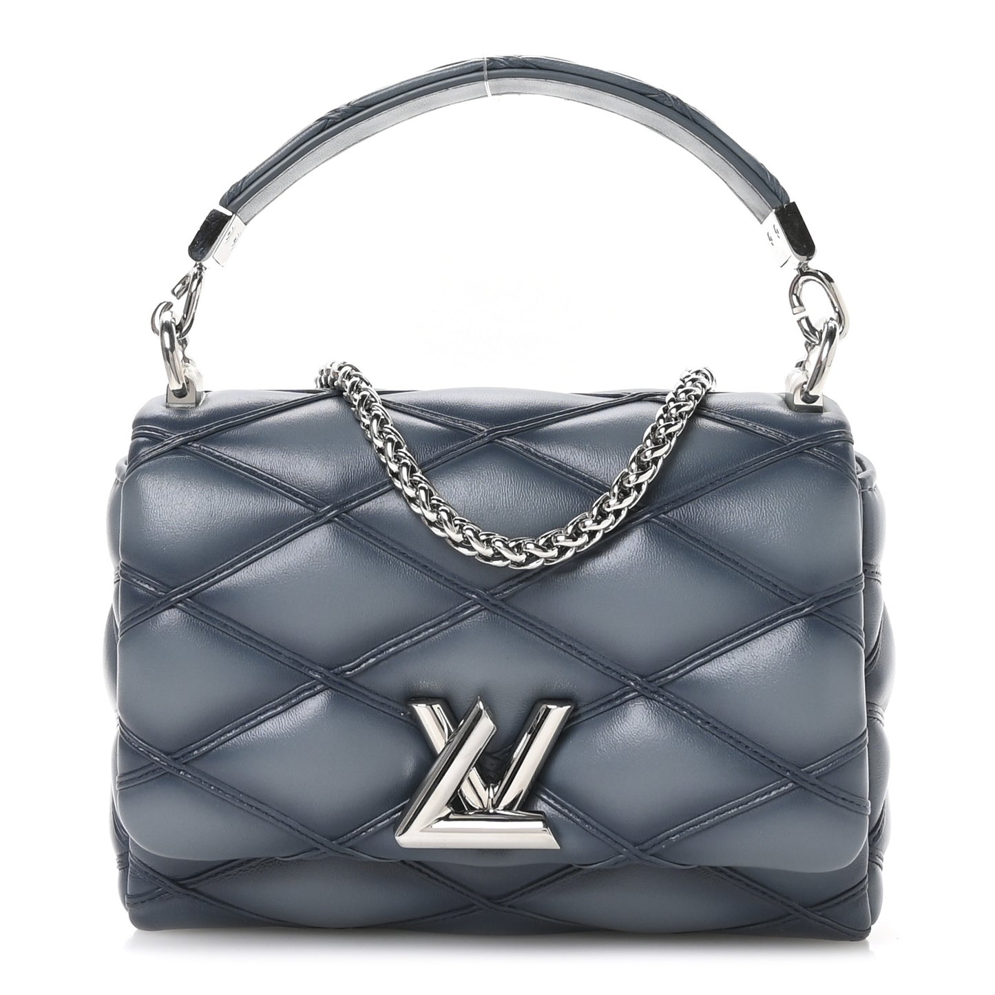 Lambskin Malletage GO-14 PM NM Denim Blue