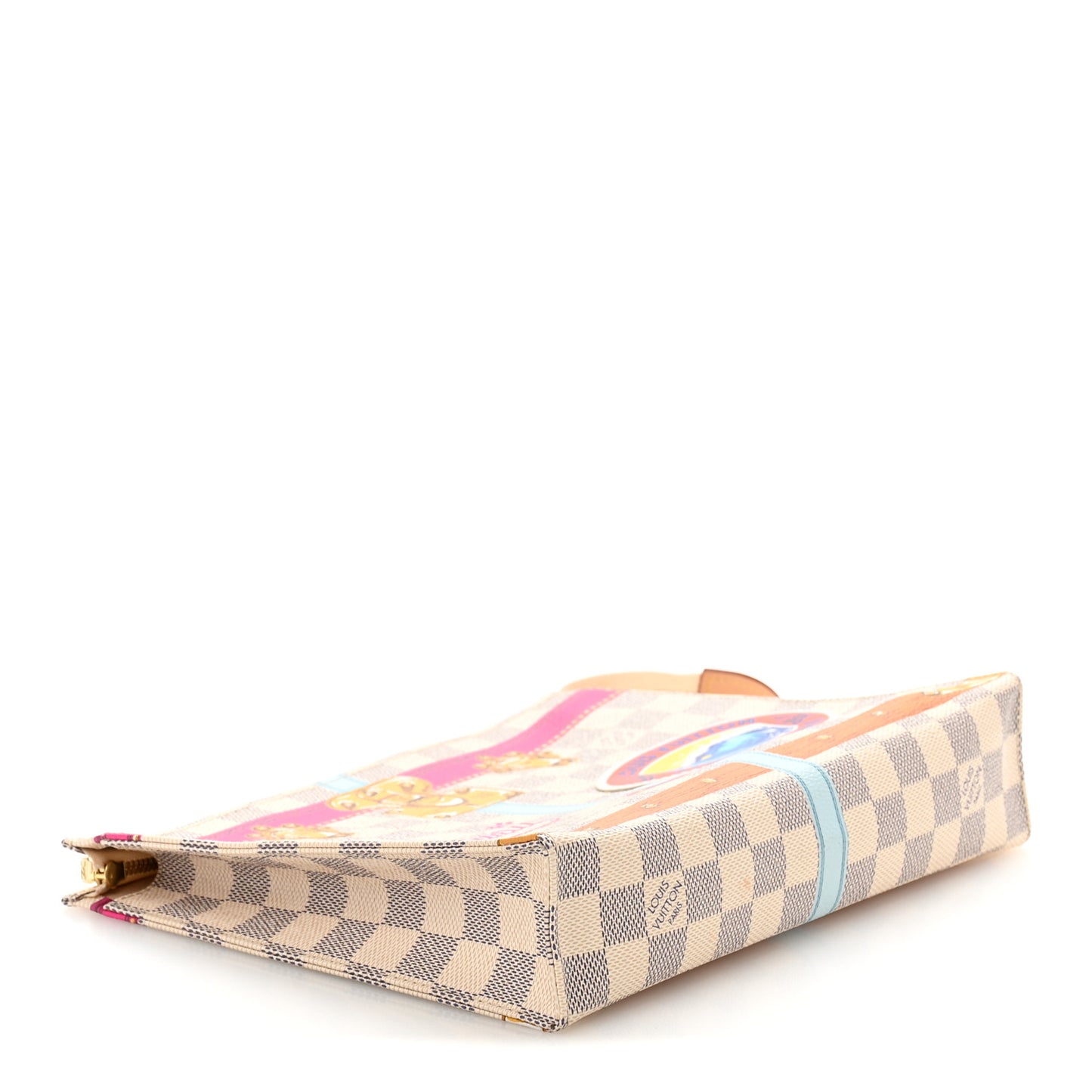 Damier Azur Summer Trunks Hawaii Toiletry Pouch 26