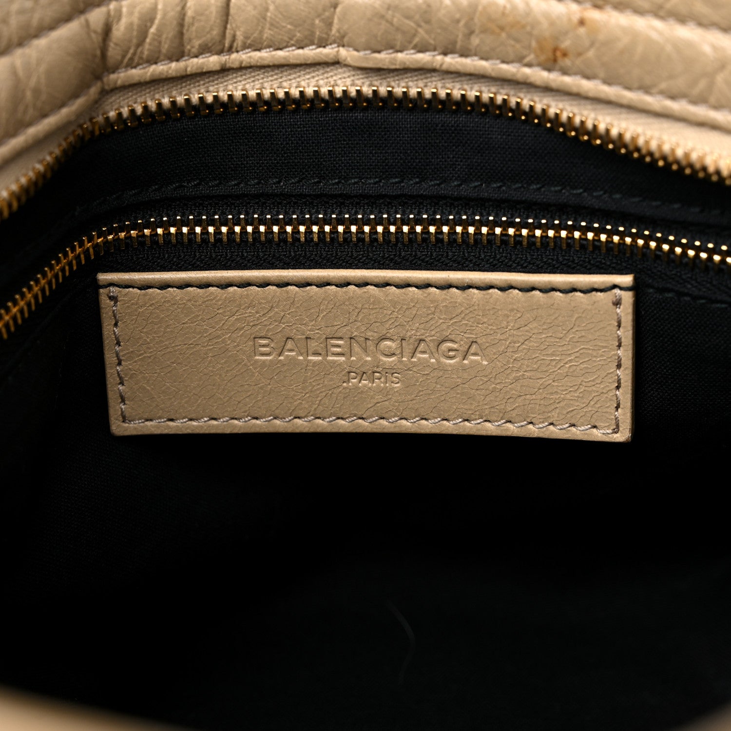 Balenciaga Agneau Classic Gold Hardware S City Beige Sable 6 of 16