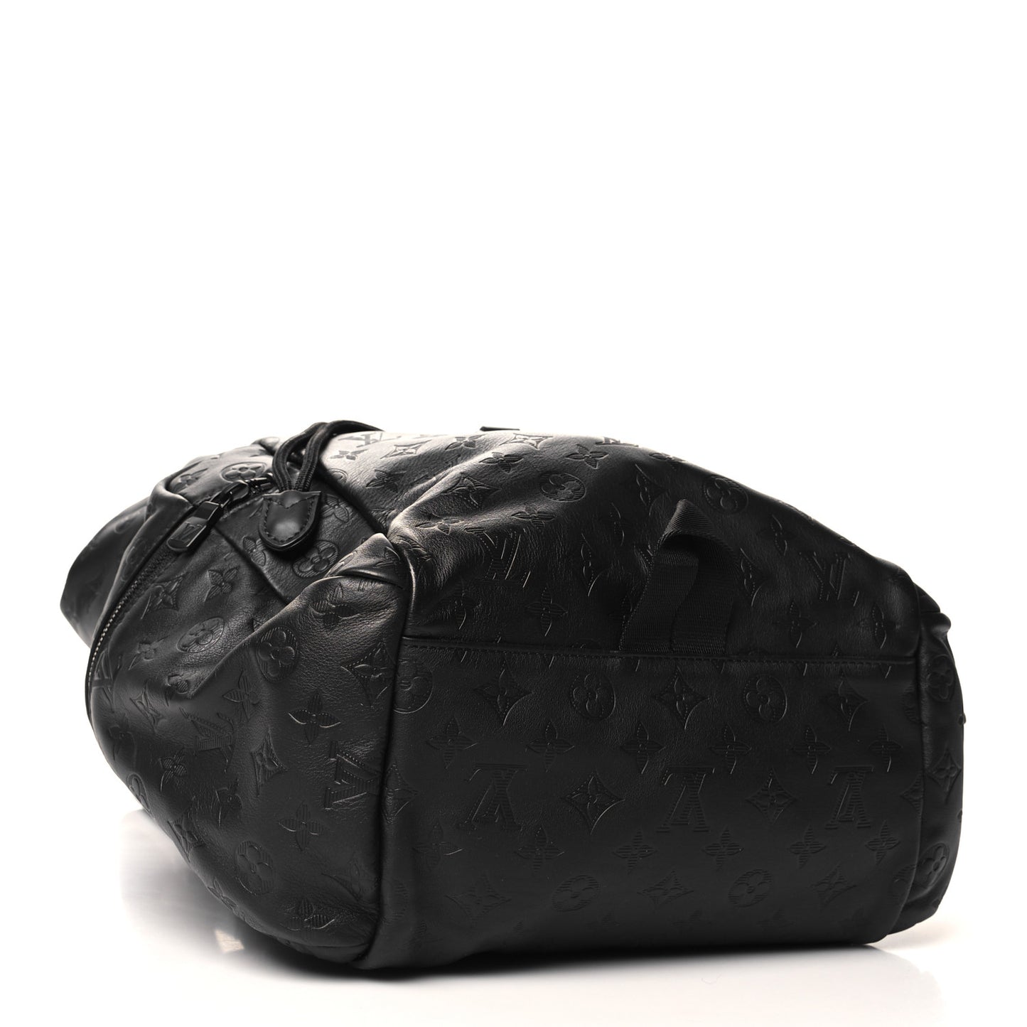 Calfskin Monogram Shadow Discovery Backpack Black