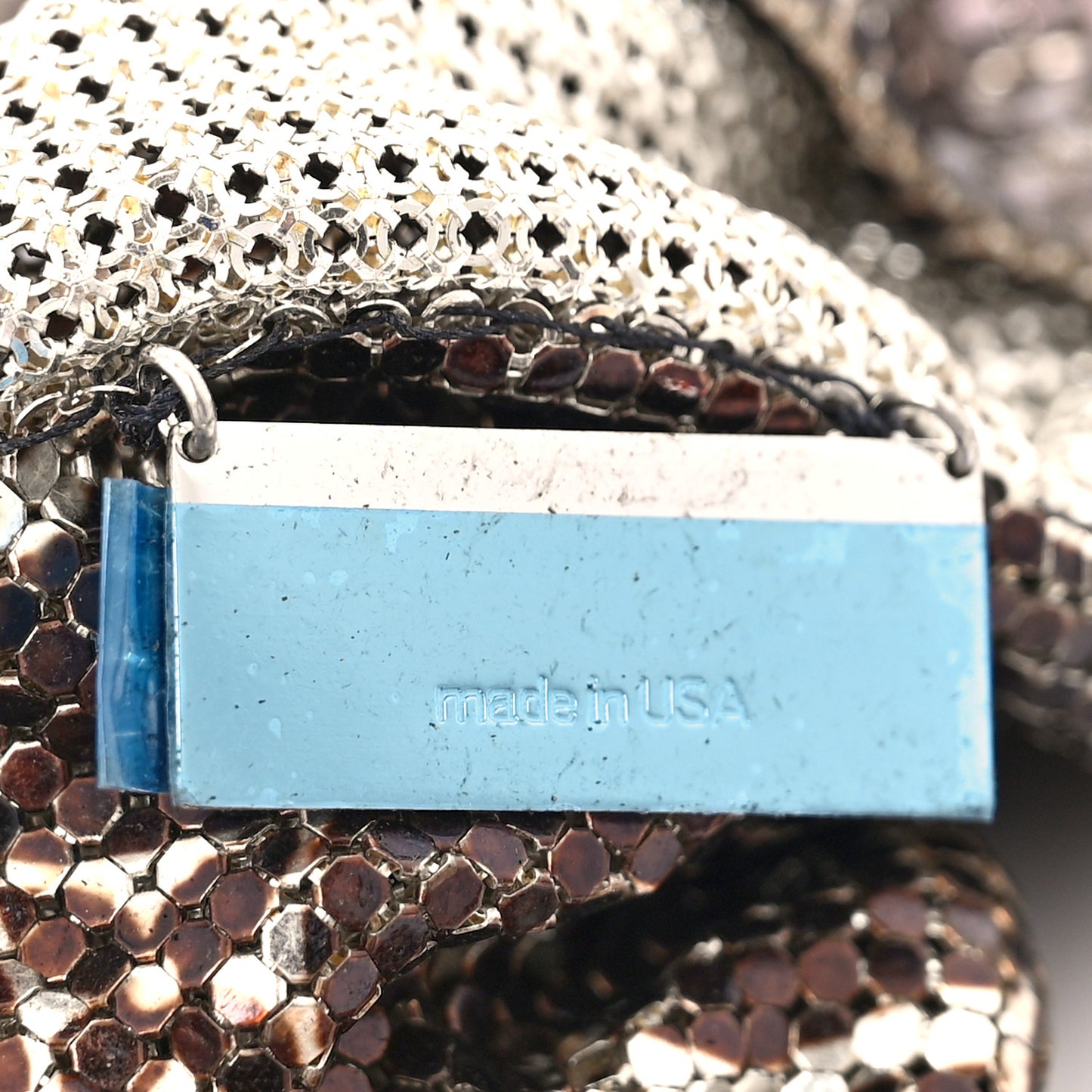 Monogram Mesh Metal Frances Bronze