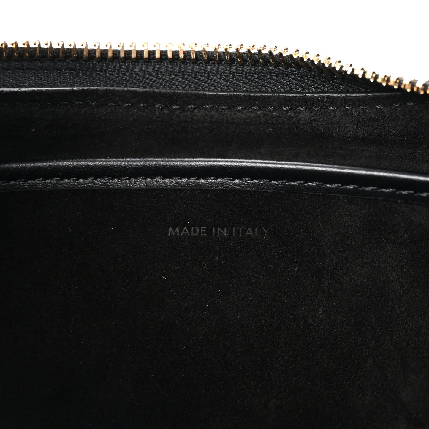 Smooth Calfskin Medium Strap Ava Triomphe Shoulder Bag Black
