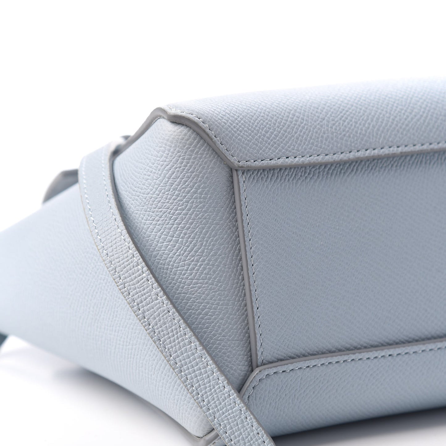 Grained Calfskin Nano Belt Bag Mineral