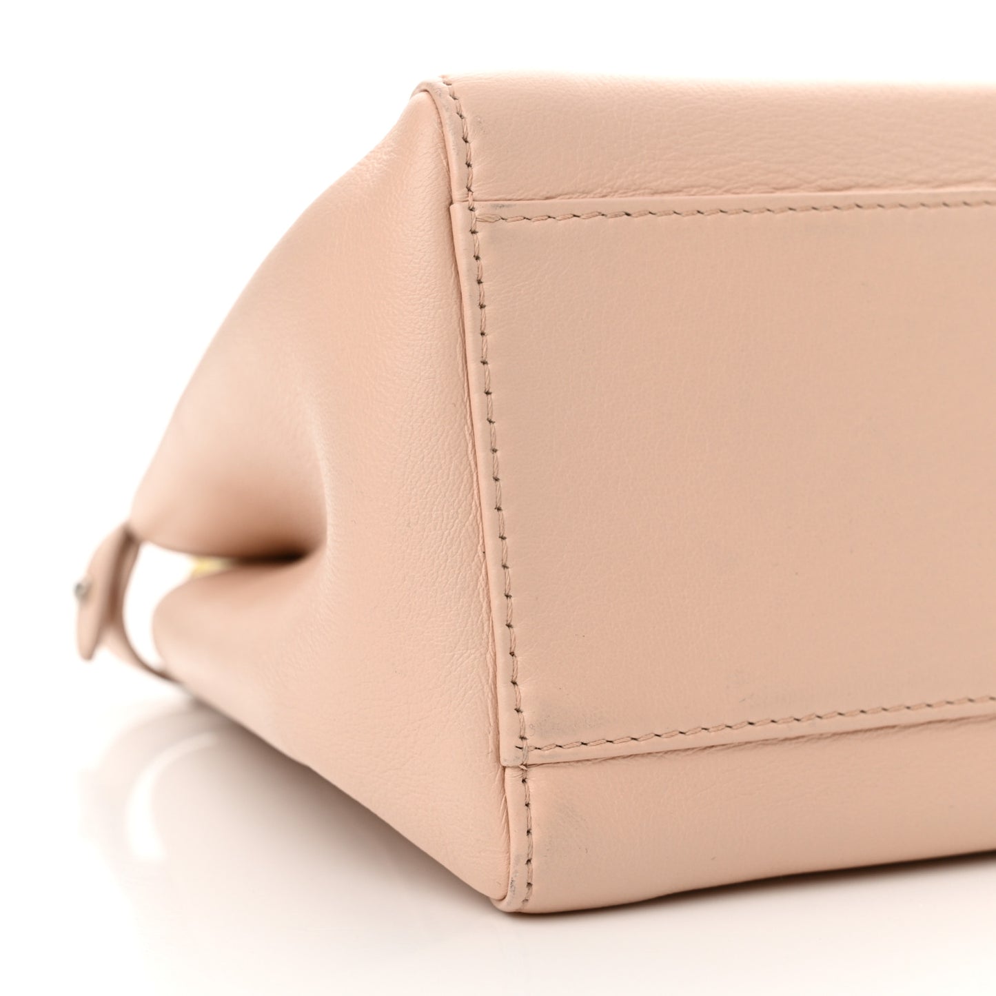 Nappa Colorblock Mini Peekaboo Iconic Satchel Plaster Banana Grigio Polvere