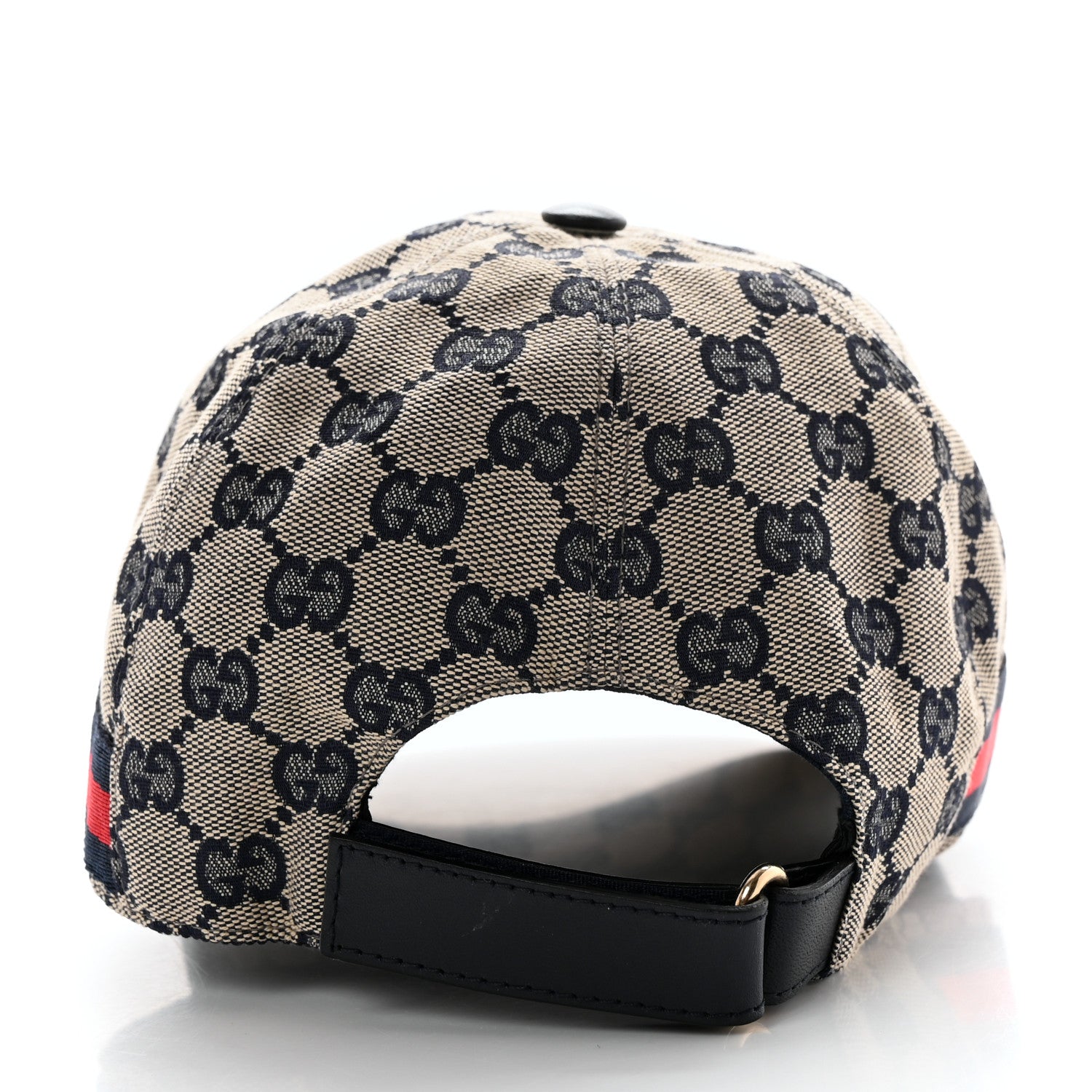 Gucci Monogram Web Baseball Hat M Beige Blue 6 of 8