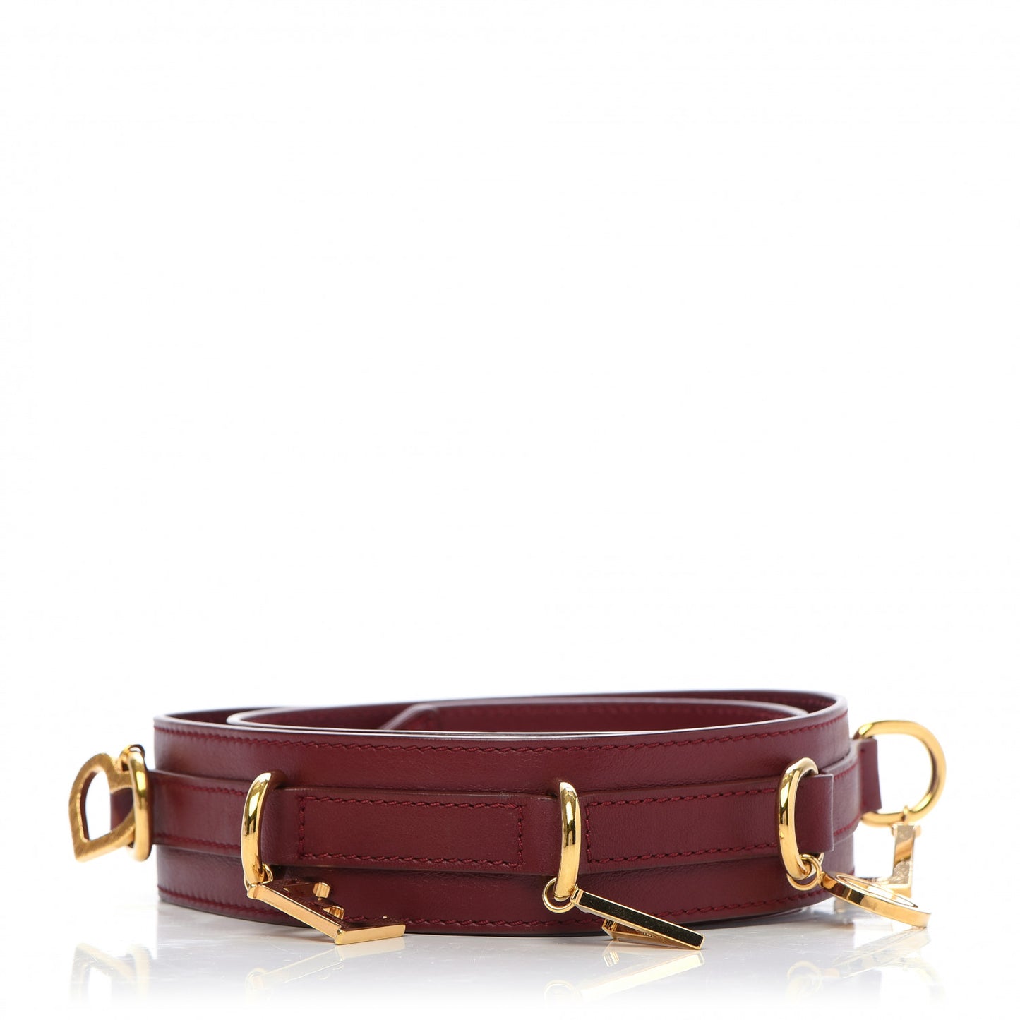 Calfskin Strap Burgundy