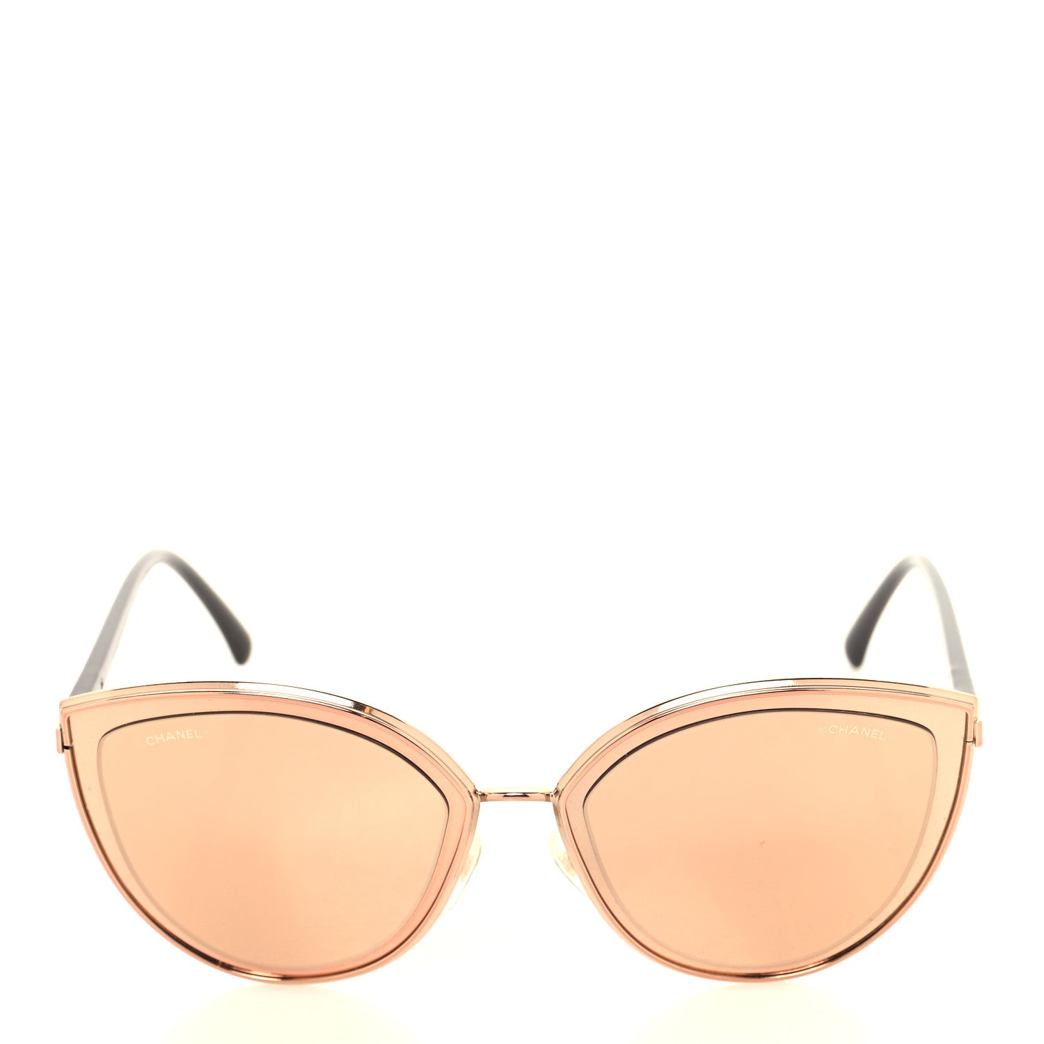 Chanel Metal Cat Eye Sunglasses 4222 Light Pink 2 of 8