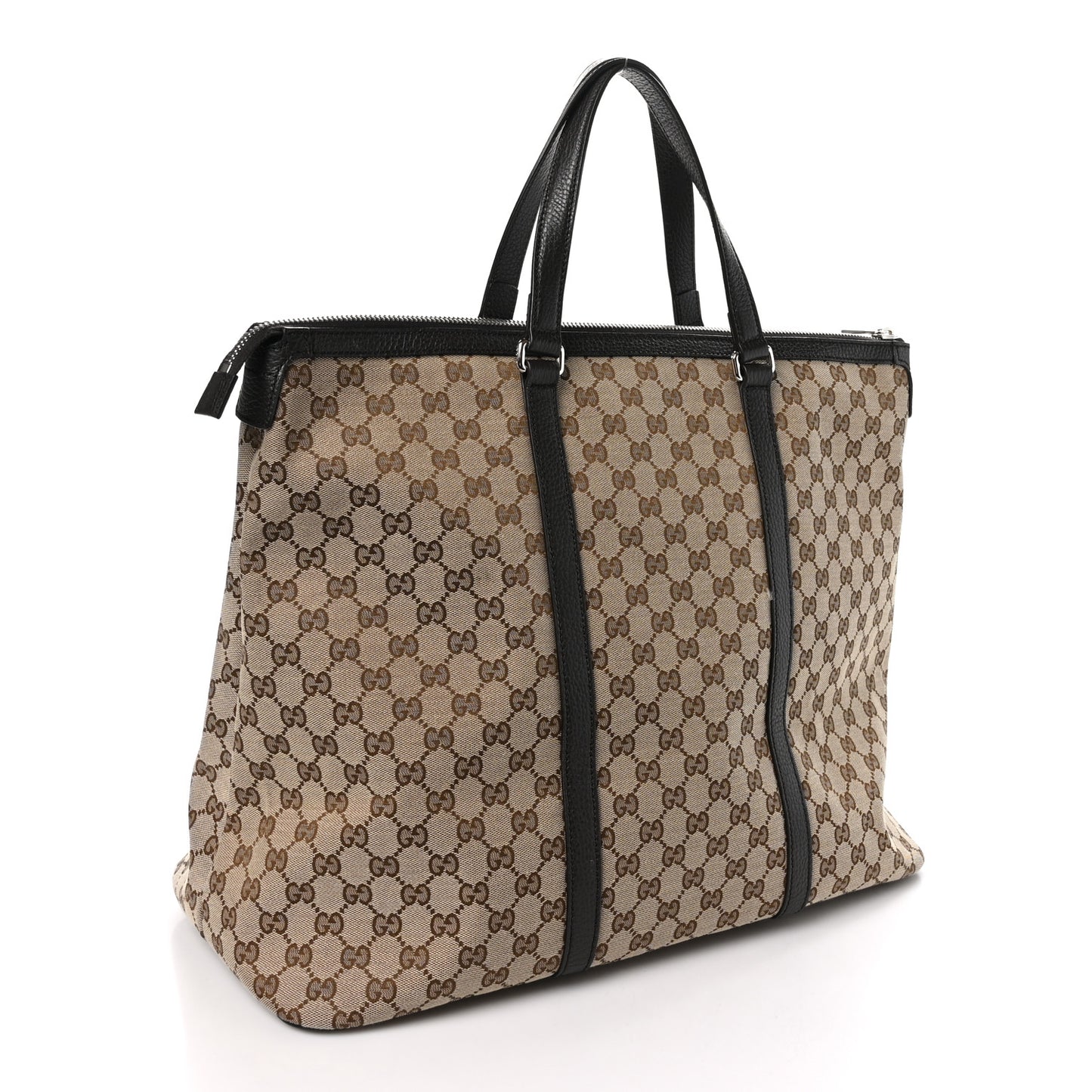 GG Monogram Large Joy Tote Bag Dark Brown