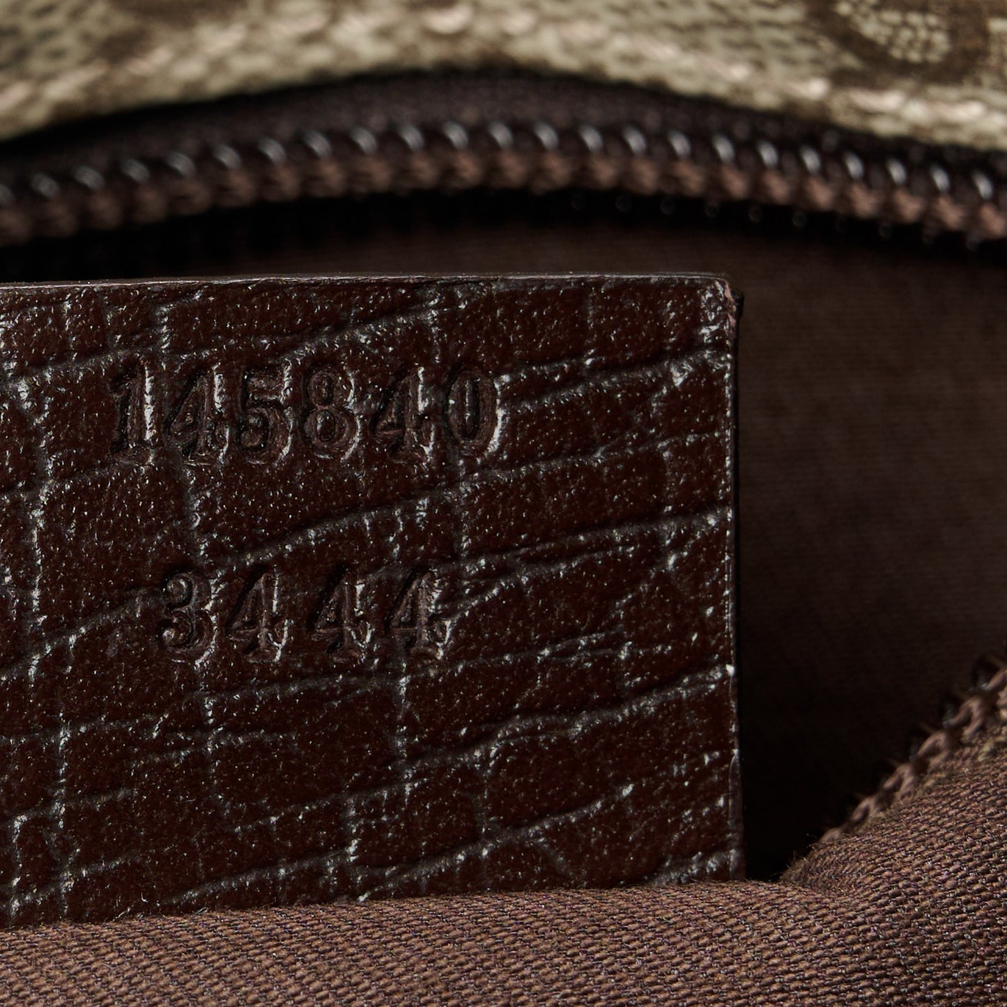 GG Plus Monogram Web Large Flap Messenger Bag Beige Dark Brown
