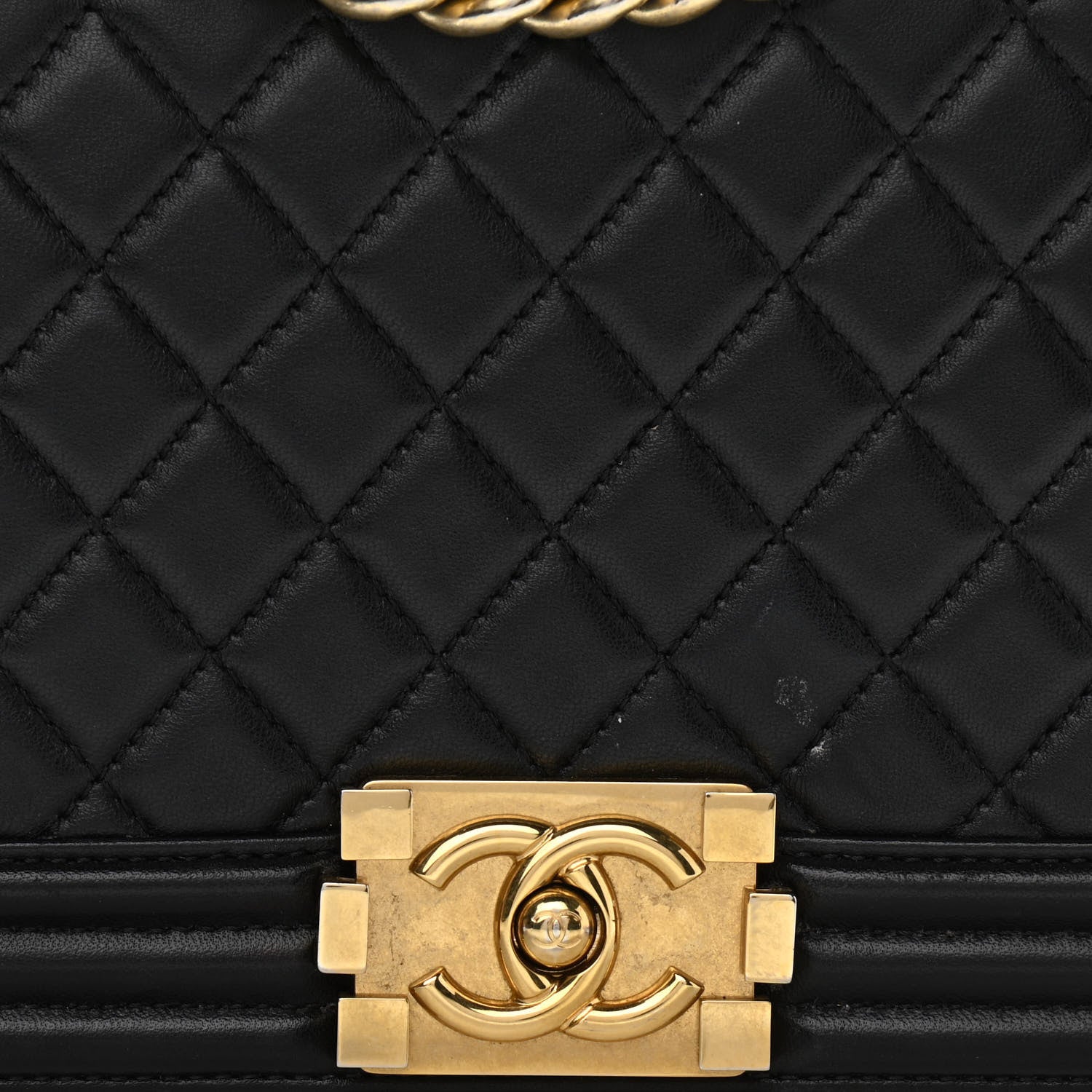 Chanel Lambskin Quilted New Medium Boy Flap Black 8 of 15