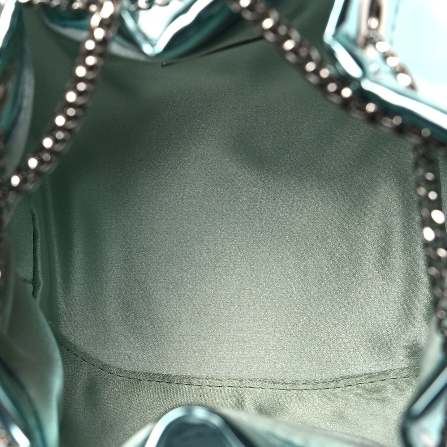 Metallic Patent Bon Bon Bag  Malibu