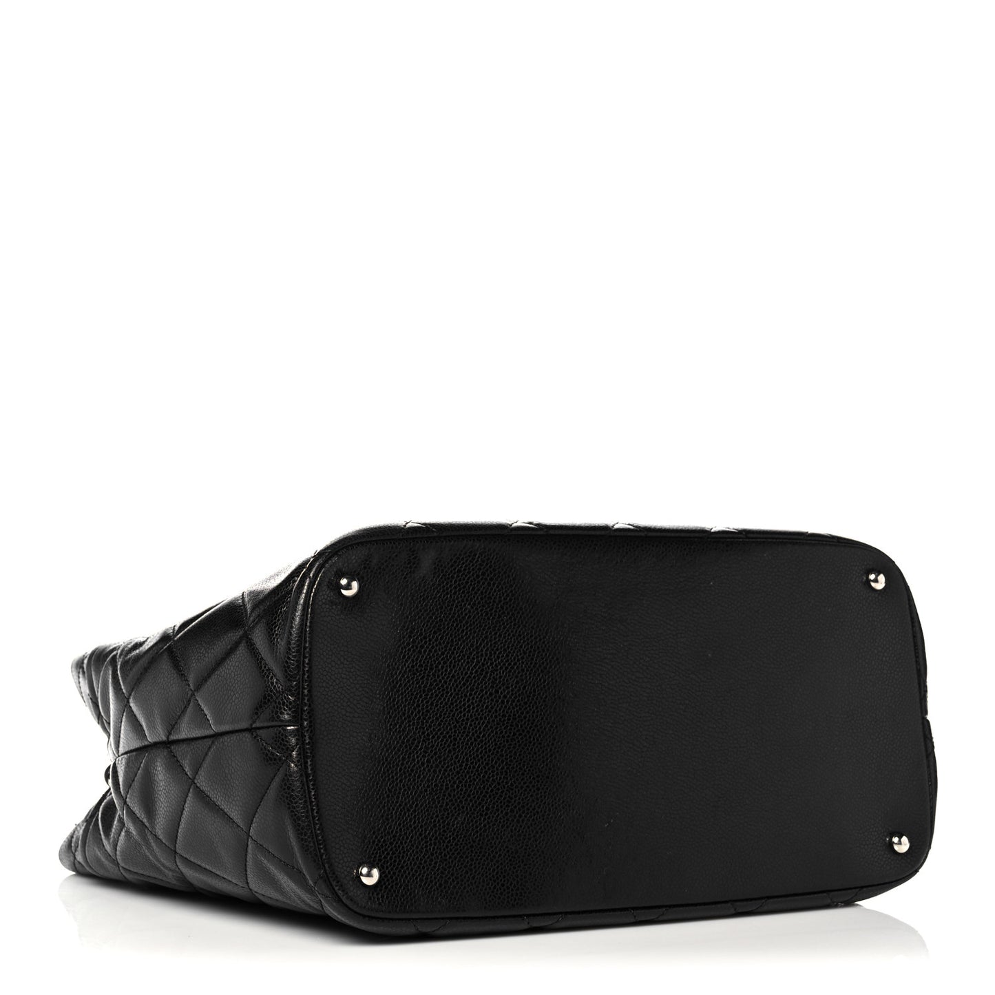 Caviar Quilted CC Timeless Soft Tote Black