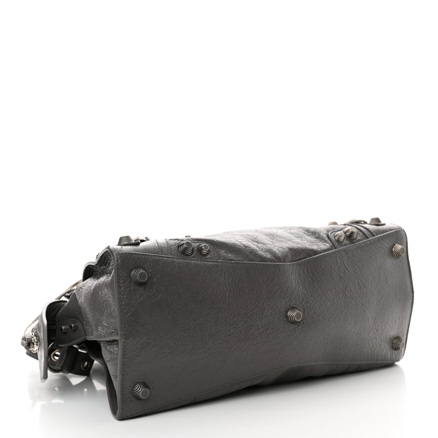 Agneau Arena Neo Cagole City Handbag Dark Grey