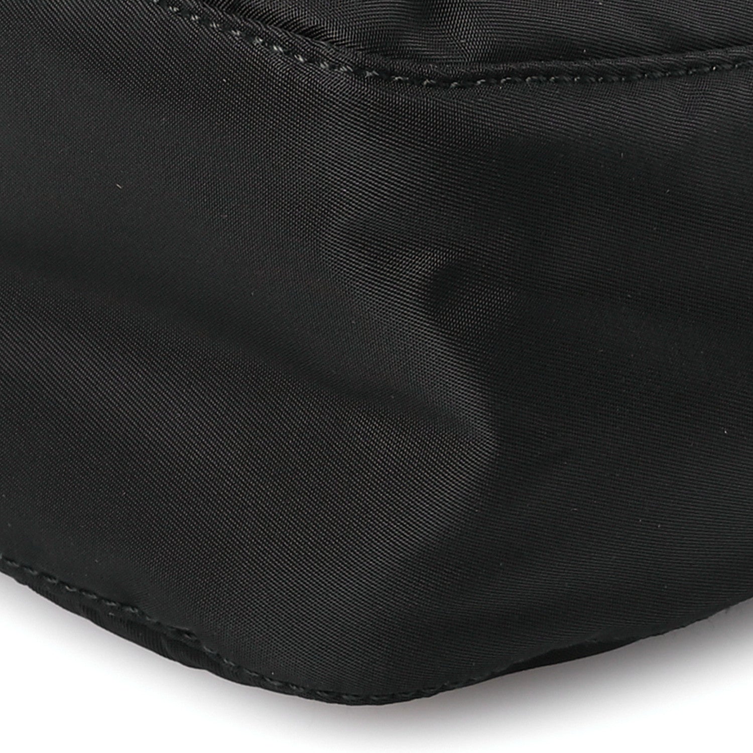 Prada Re-Nylon Vela Saffiano Pocket Double Zip Messenger Bag Black 10 of 10