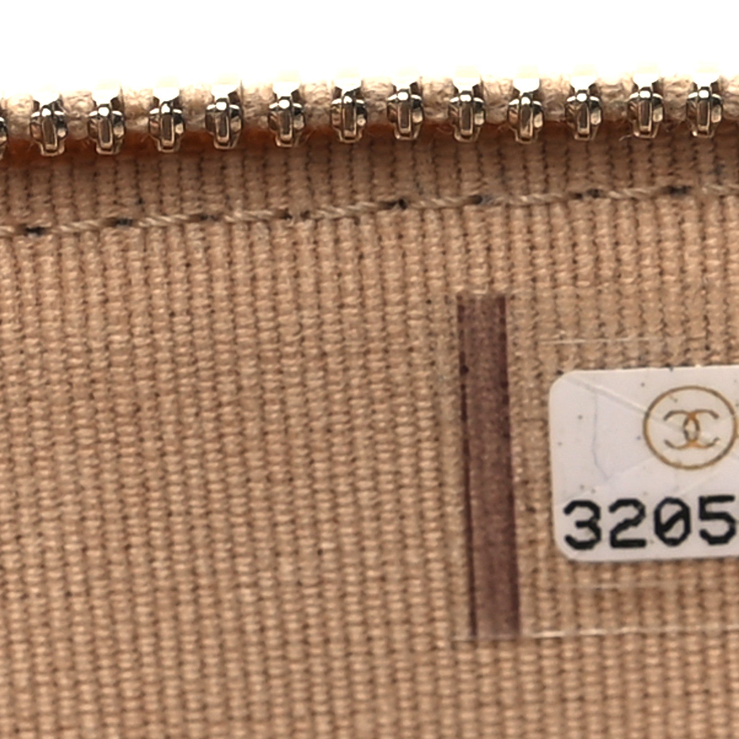 Chanel Caviar Chevron Quilted Mini Boy Clutch With Chain Beige 7 of 11