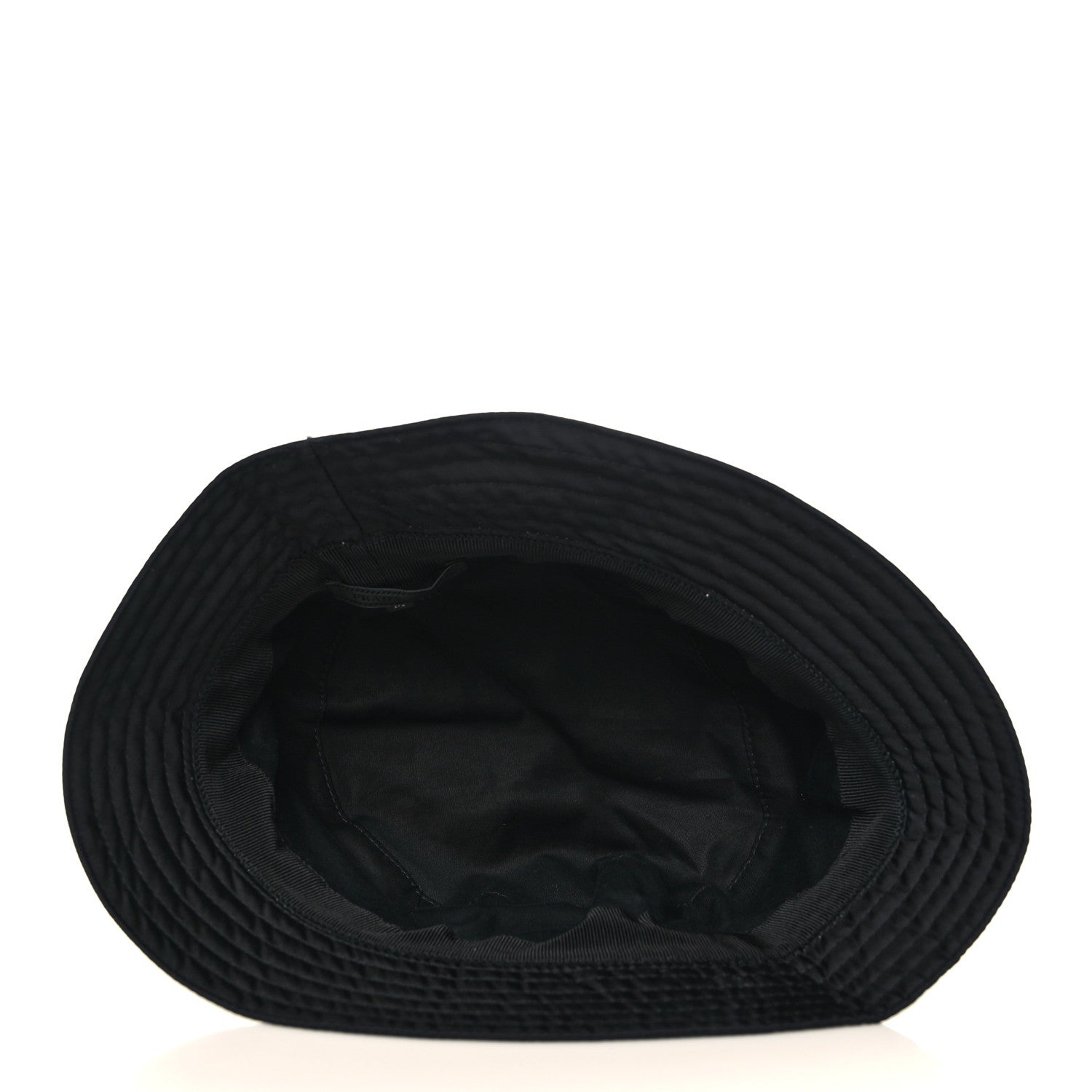 Prada Nylon Bucket Hat M White Black 6 of 7