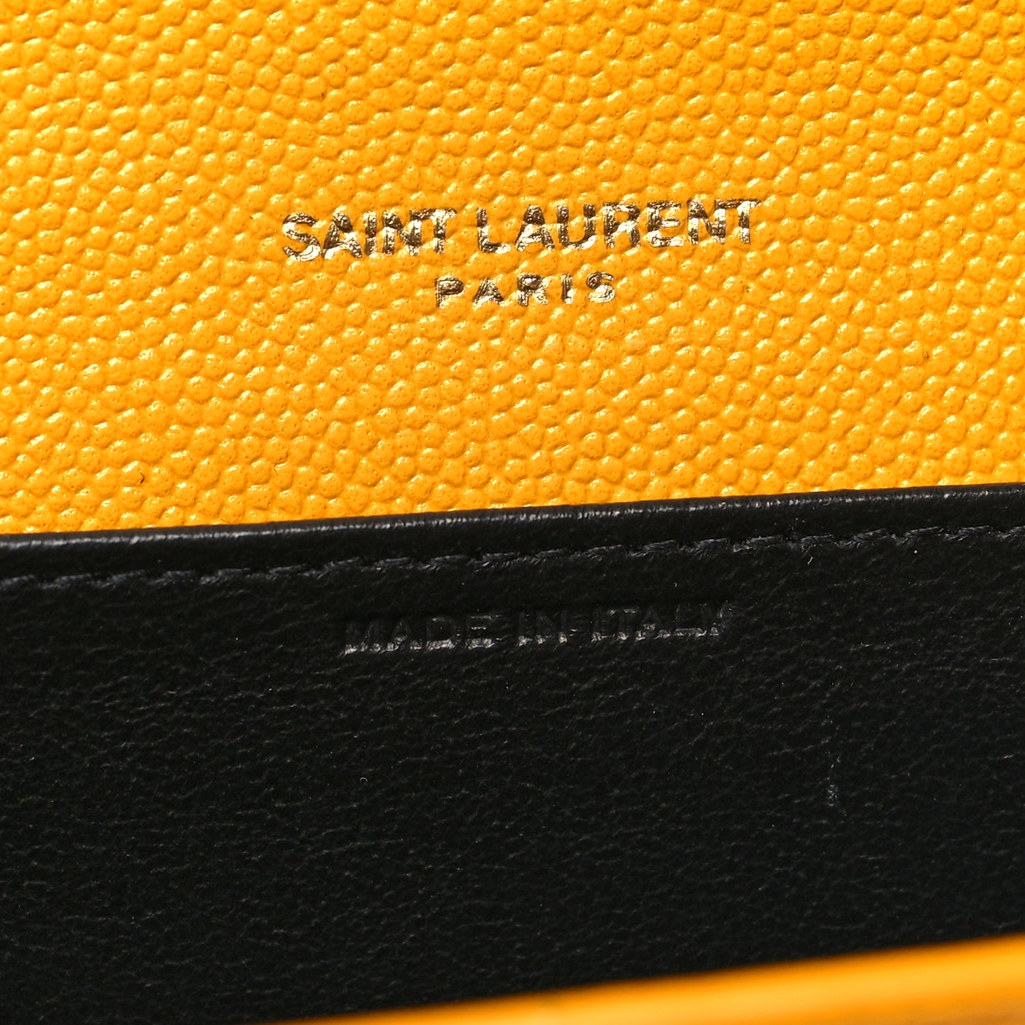 Grain De Poudre Monogram Uptown Chain Wallet Chartreuse