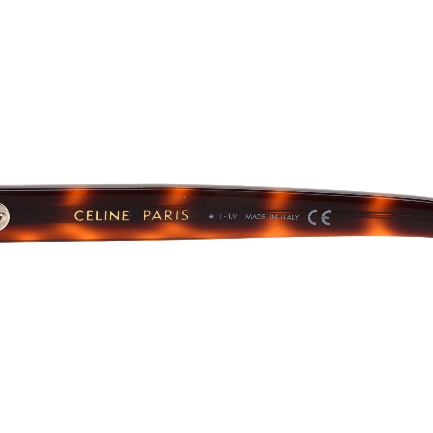 Celine Acetate Cat Eye Sunglasses CL40095U Tortoise 5 of 6