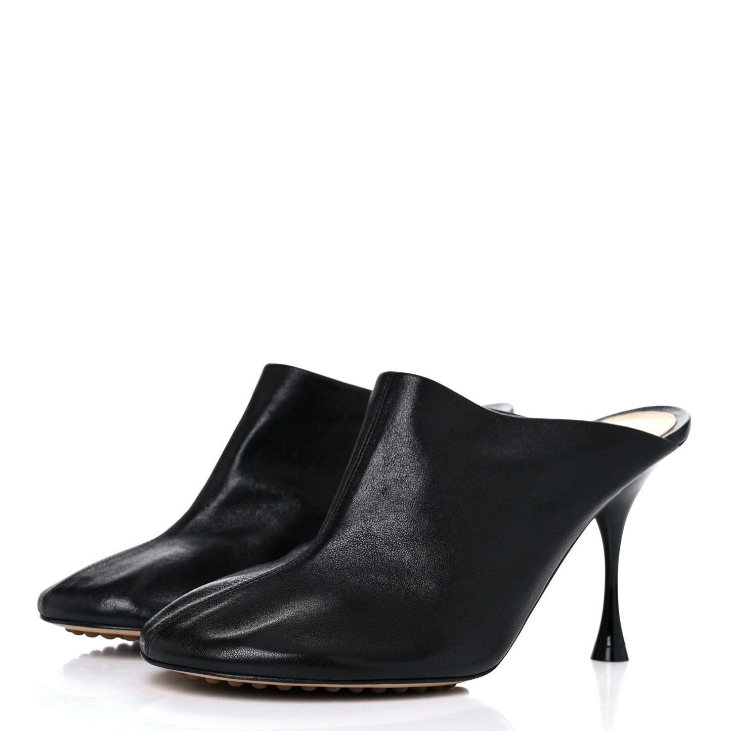 Stretch Nappa Dot Pumps 40 Black