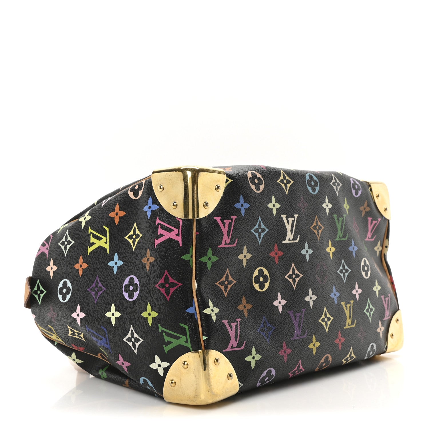 Louis Vuitton Monogram Multicolor Speedy 30 Black 4 of 9