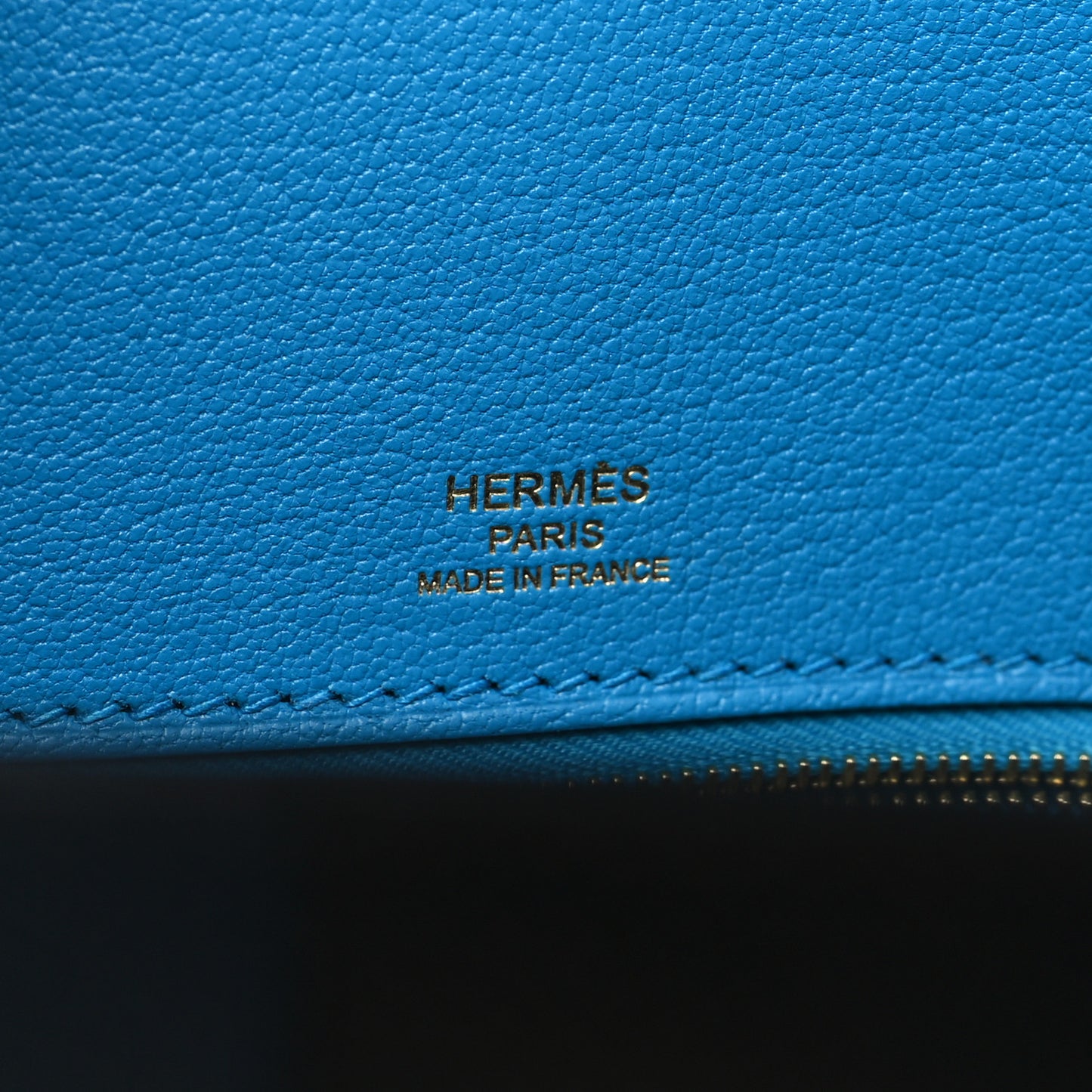 Epsom Casaque Birkin Sellier 30 Bleu Indigo Black Bleu Frida