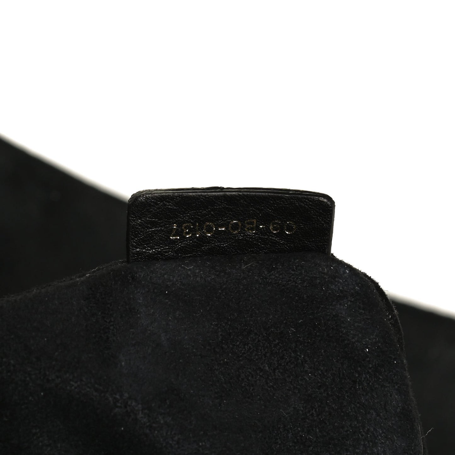 Grained Calfskin Cannage Large Supple Lady Dior Black