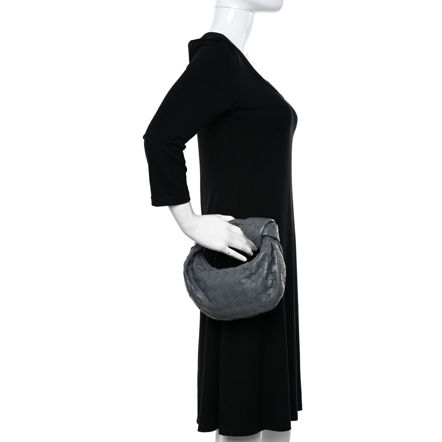 Nappa Intrecciato Mini Jodie Thunder