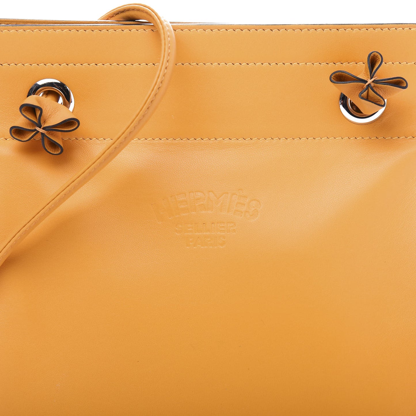 Milo Lambskin Swift Mini Aline Jaune D'Or