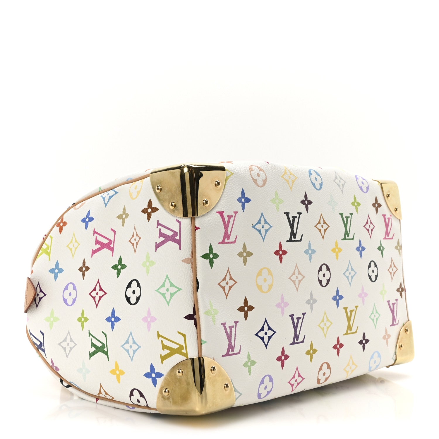 Louis Vuitton Monogram Multicolor Speedy 30 White 4 of 9