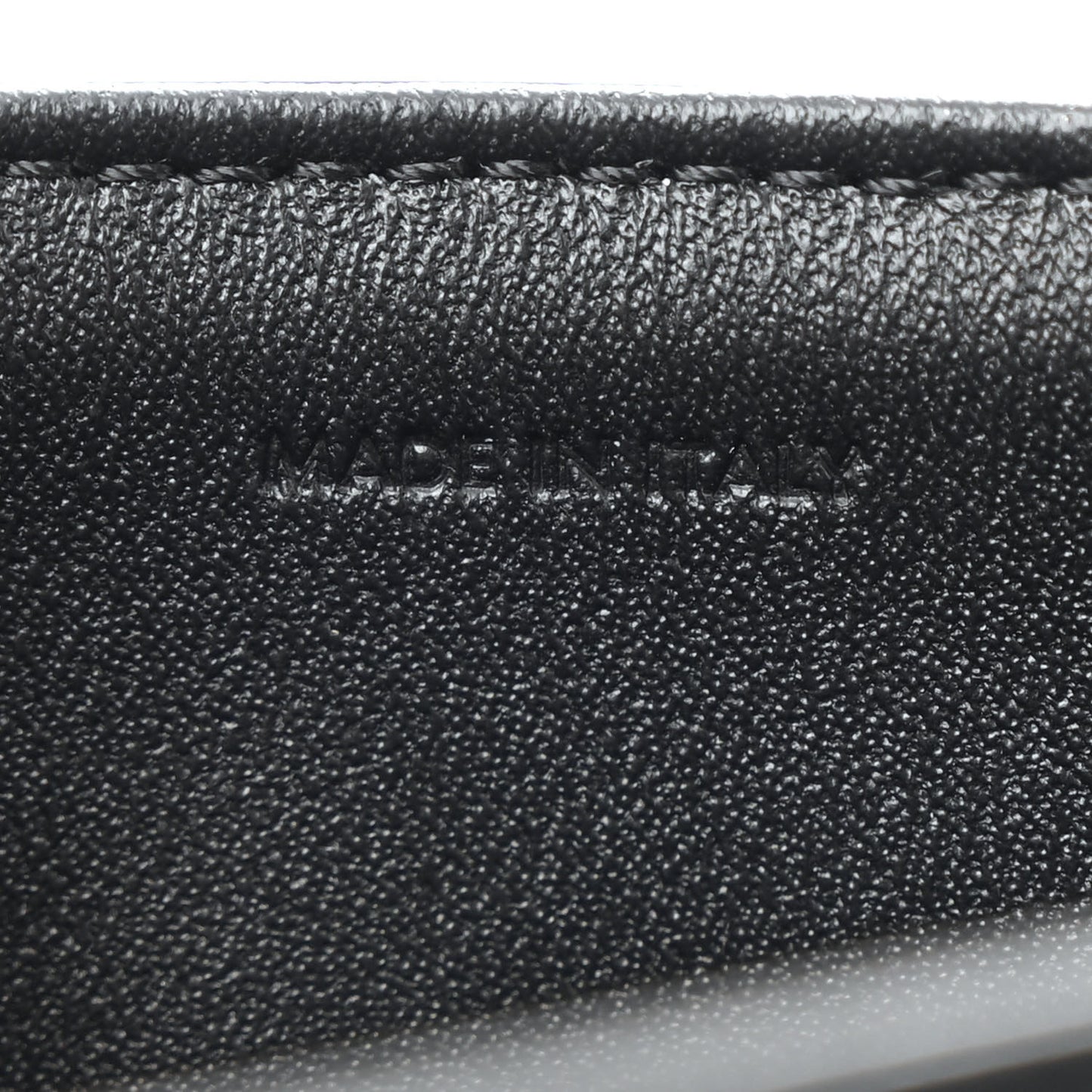 Shiny Calfskin Teen Triomphe Black