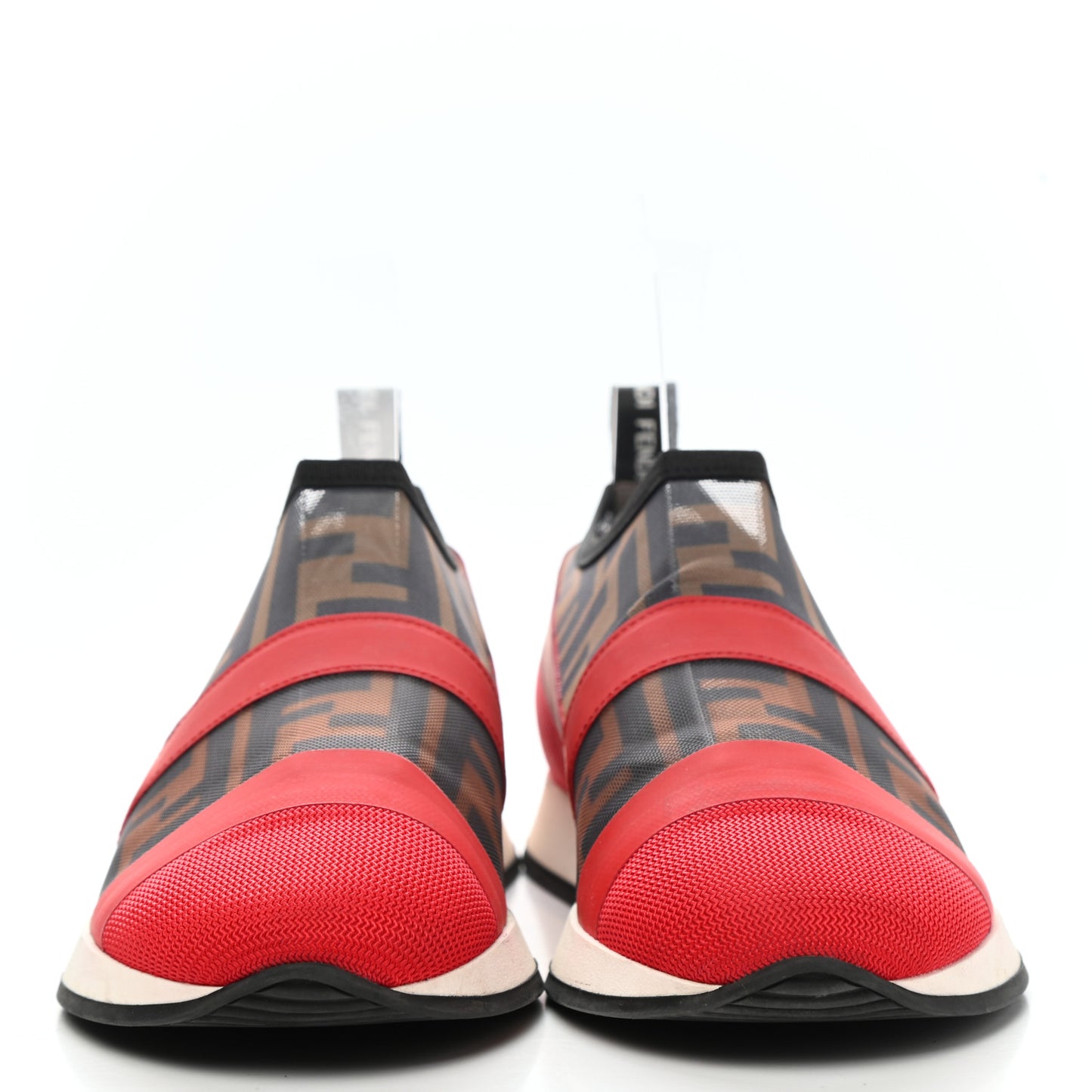Technical Mesh FF Sneakers 36 Tobacco Red