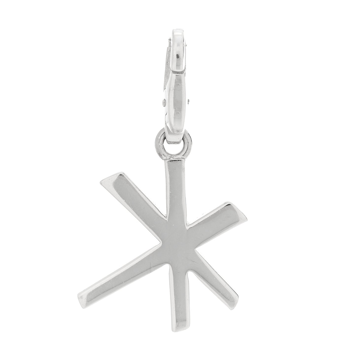 18K White Gold Diamond Fireworks Pendant