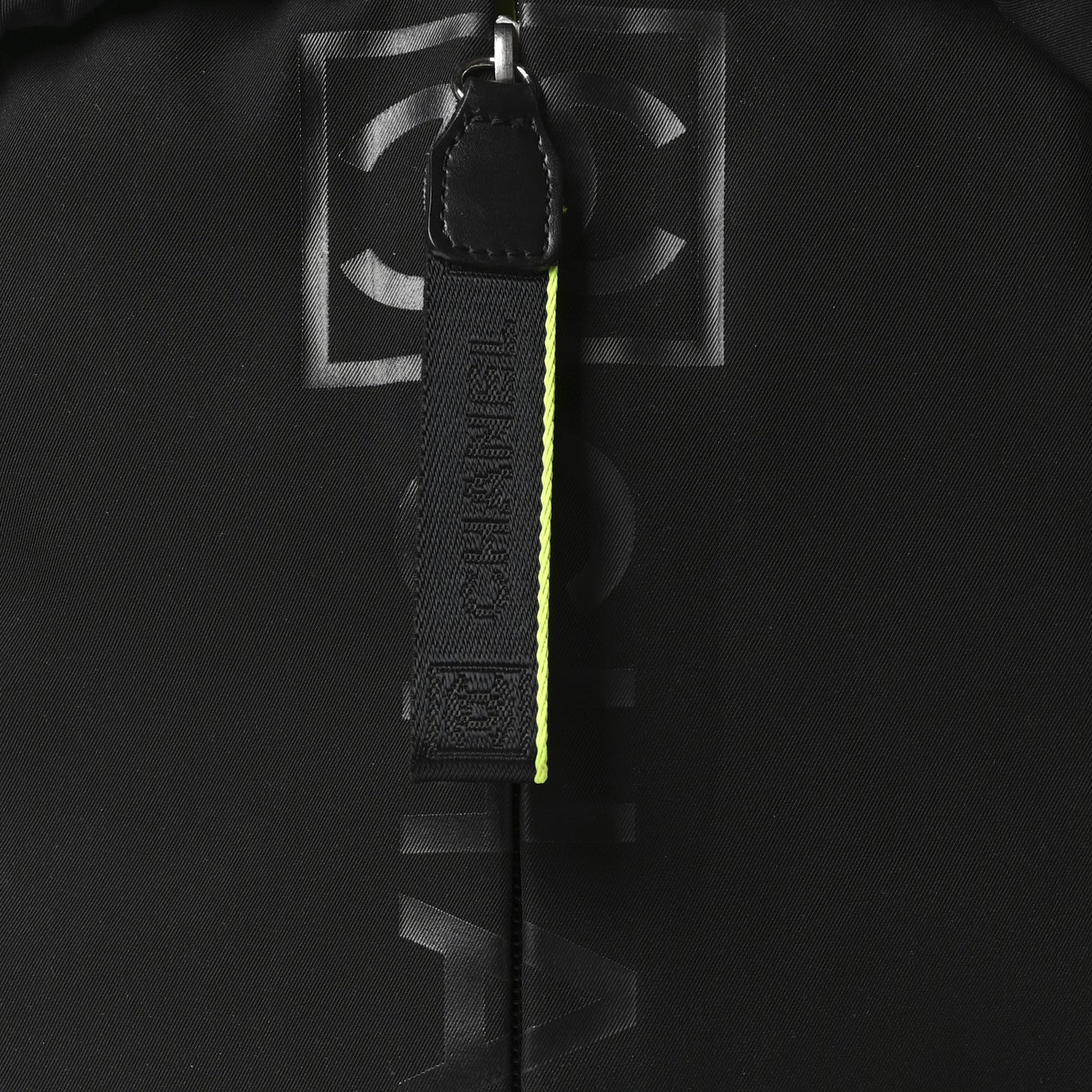Nylon Sports Backpack Black